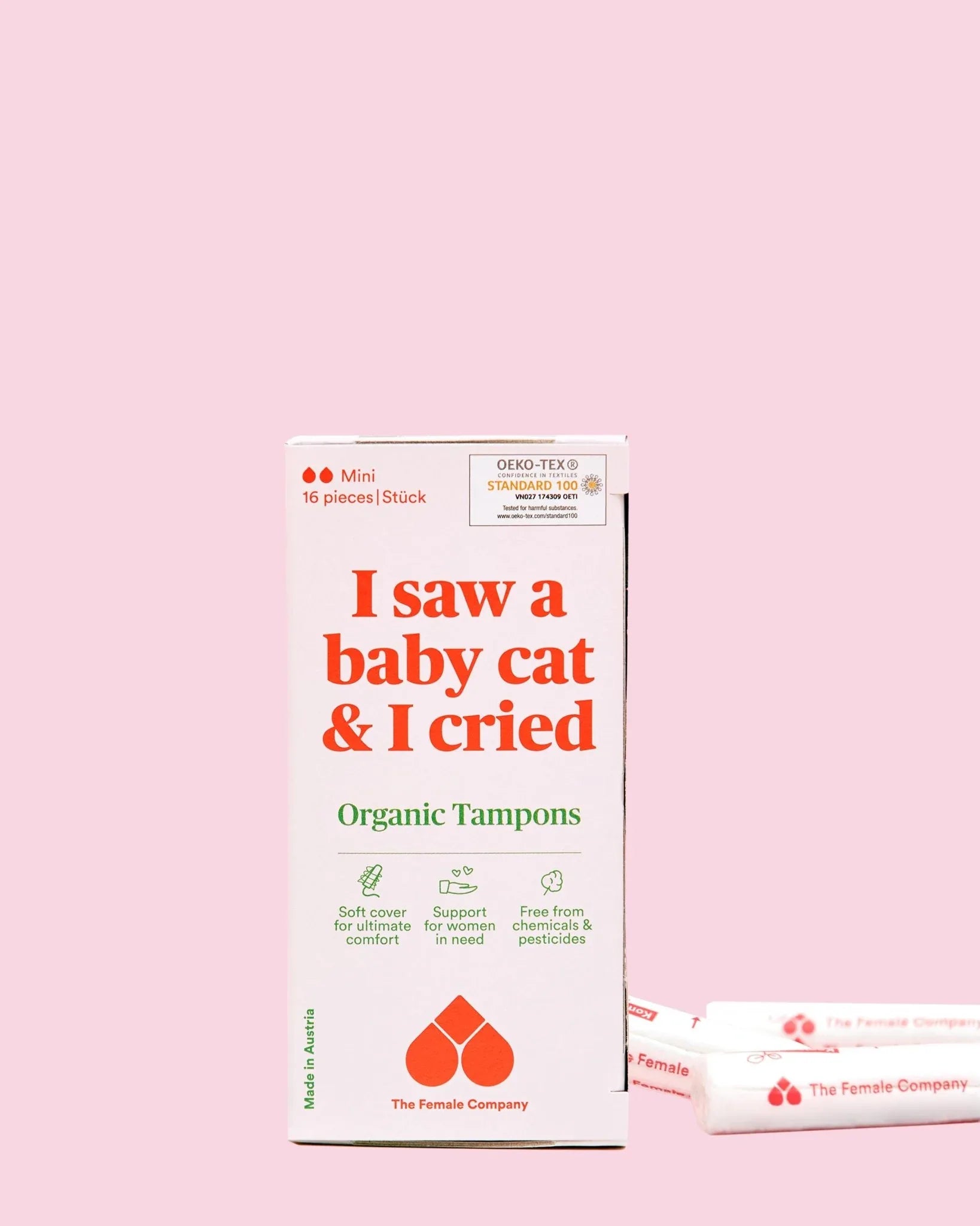 Bio-Tampons – Mini – 16 Stück - The Female Company