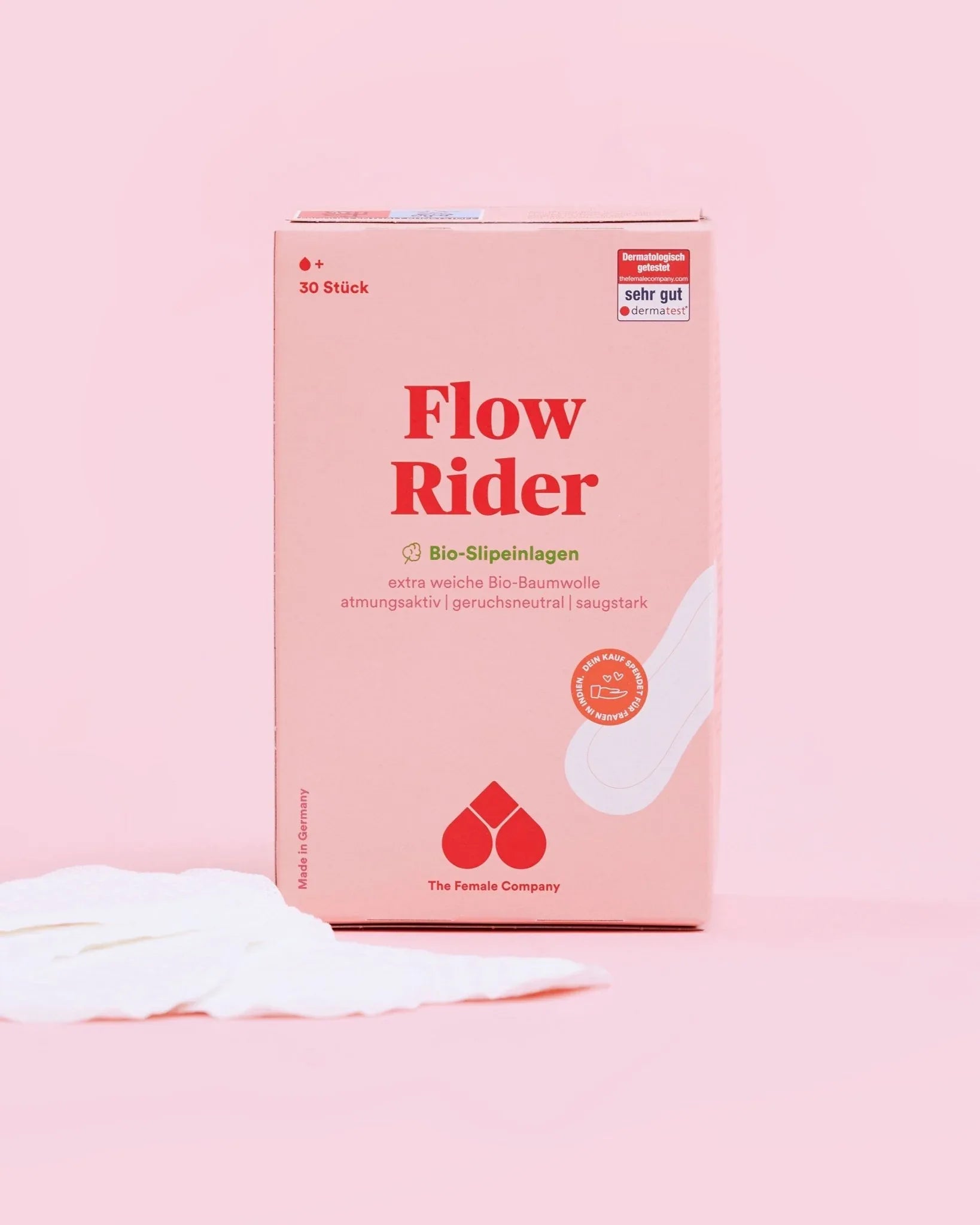 Bio-Slipeinlagen – 30 Stück - The Female Company