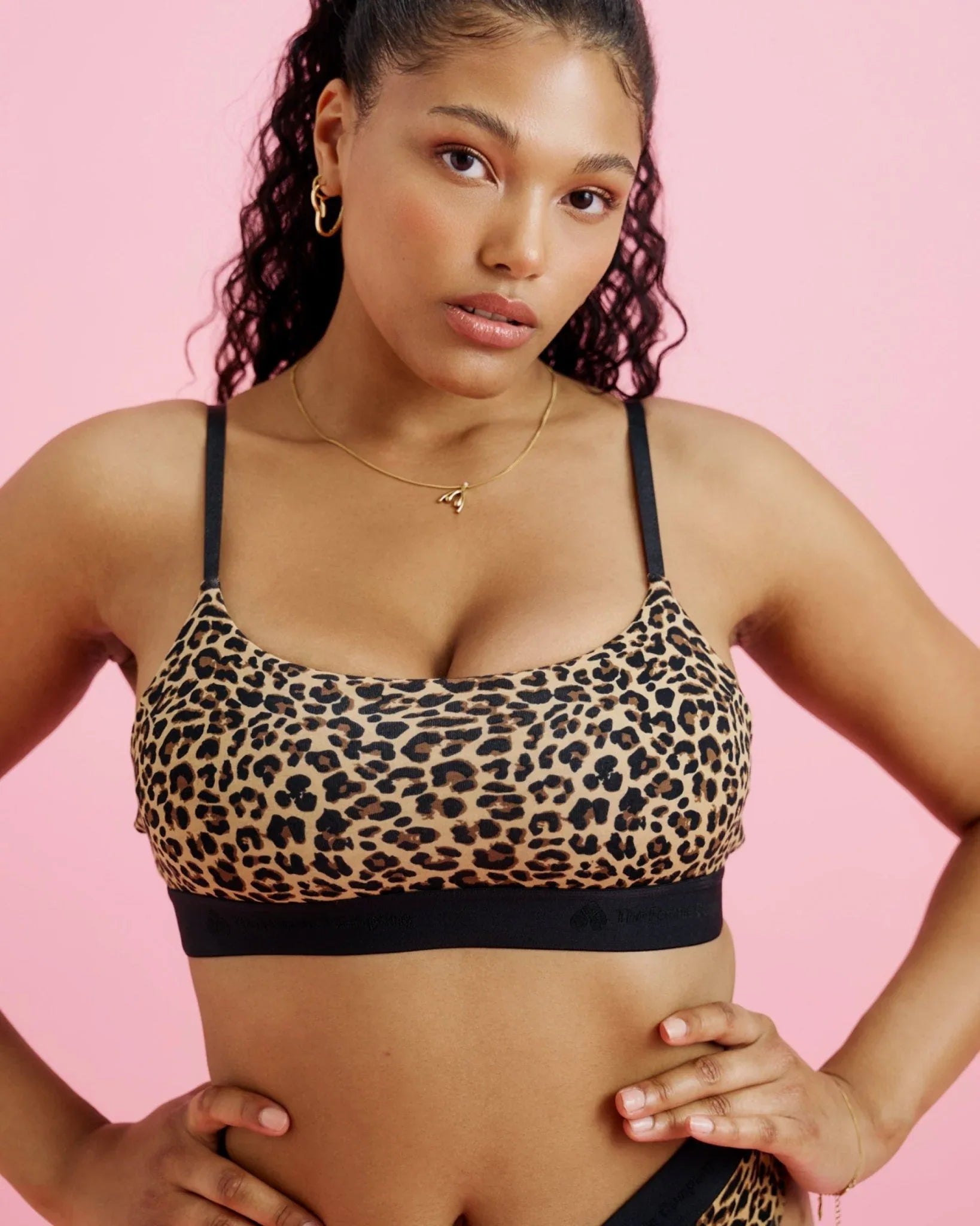 SET: Nïpples Bralette & Unterwäsche - Slip LEO BASIC - The Female Company