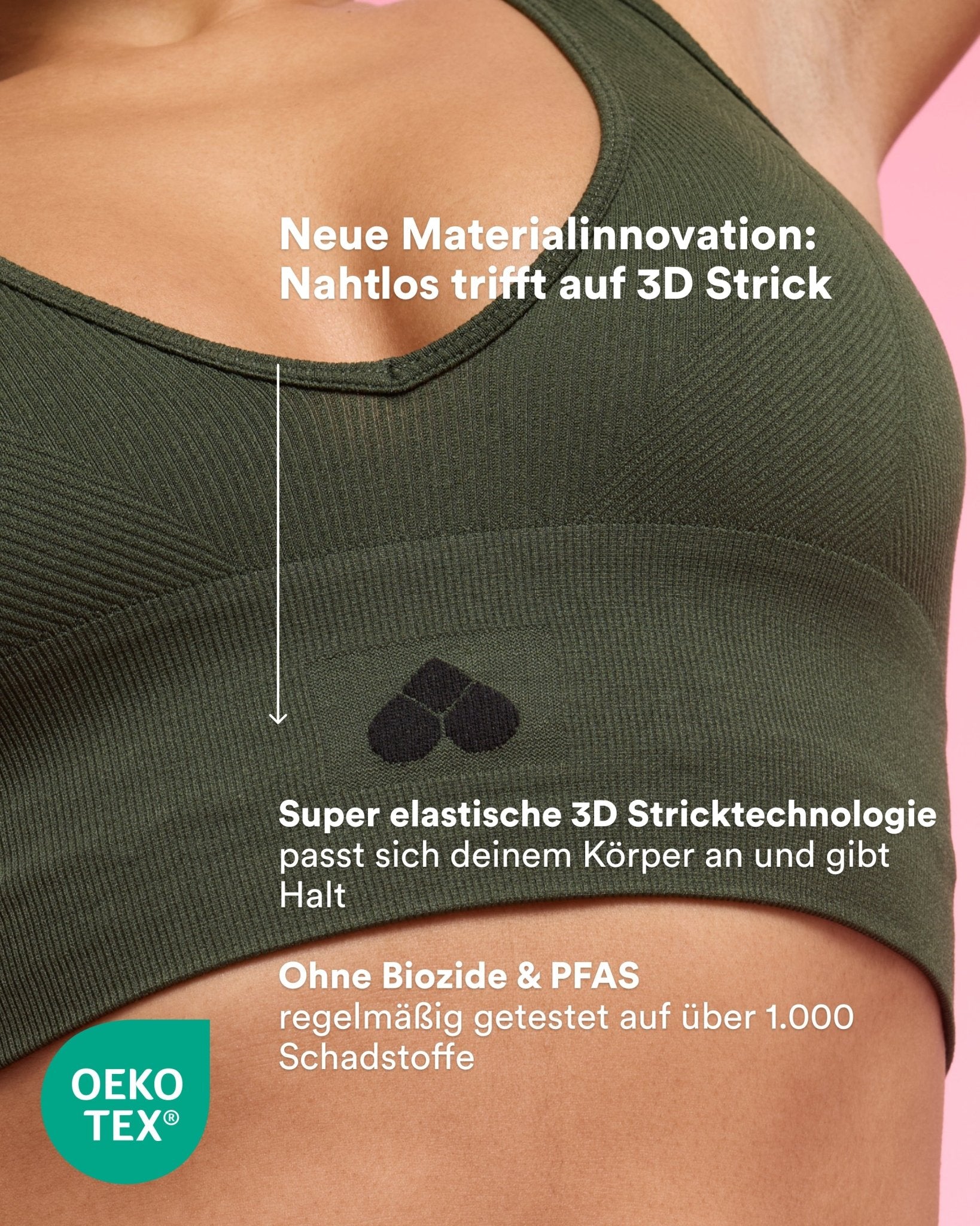 Bralette SEAMLESS Rib