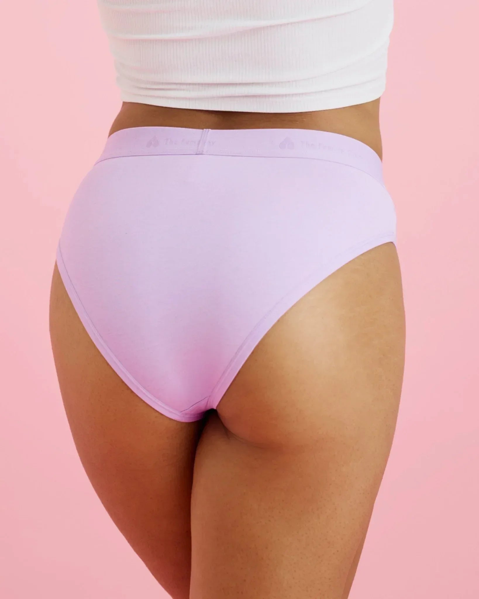 SET: Unterwäsche - 1x Slip Schwarz/ 1x Slip Lavendula - The Female Company