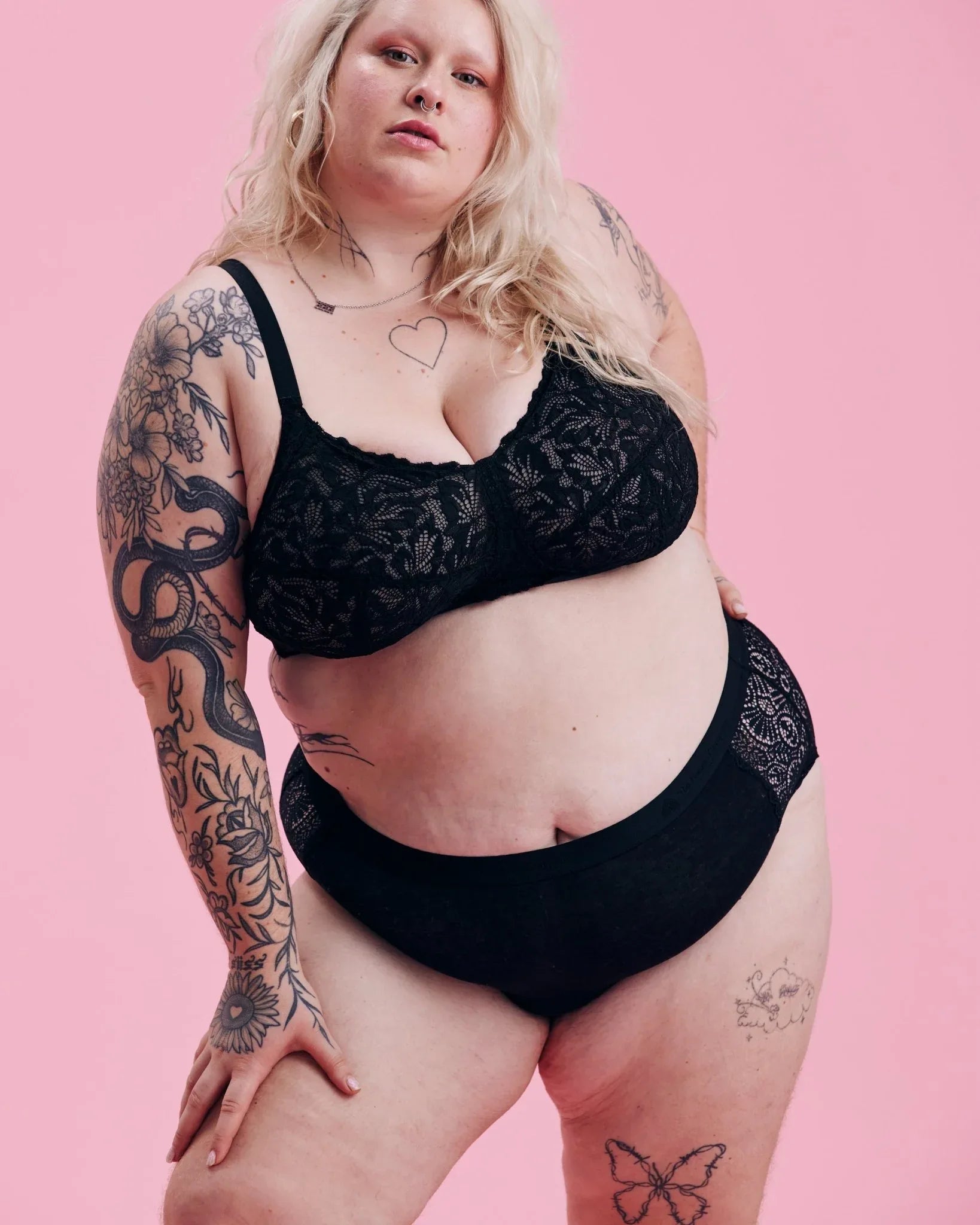 Period Panty – Extra Strong – High Waist LACE 1.0 - The Female Company