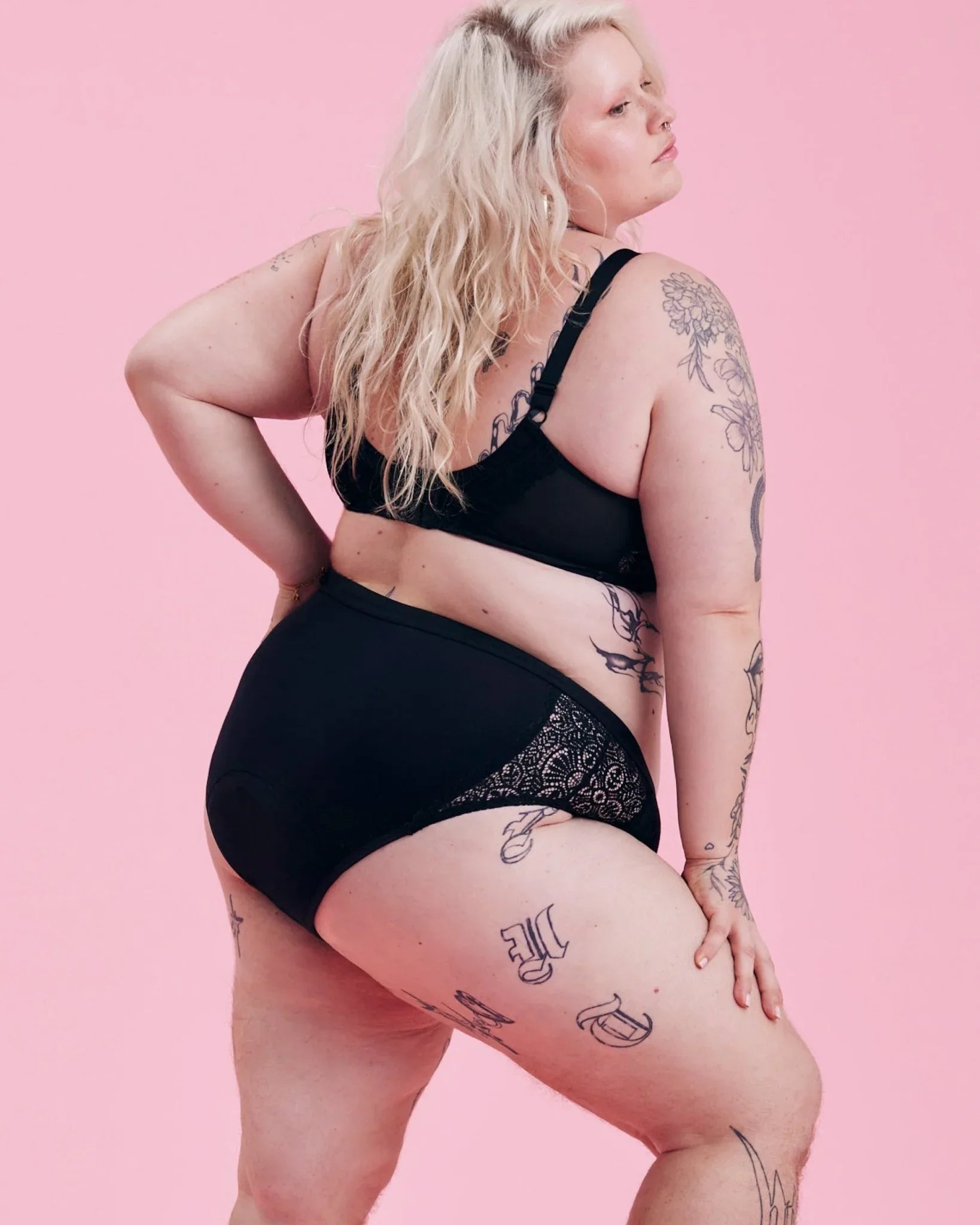 Period Panty – Strong – High Waist LACE 1.0 - The Female Company