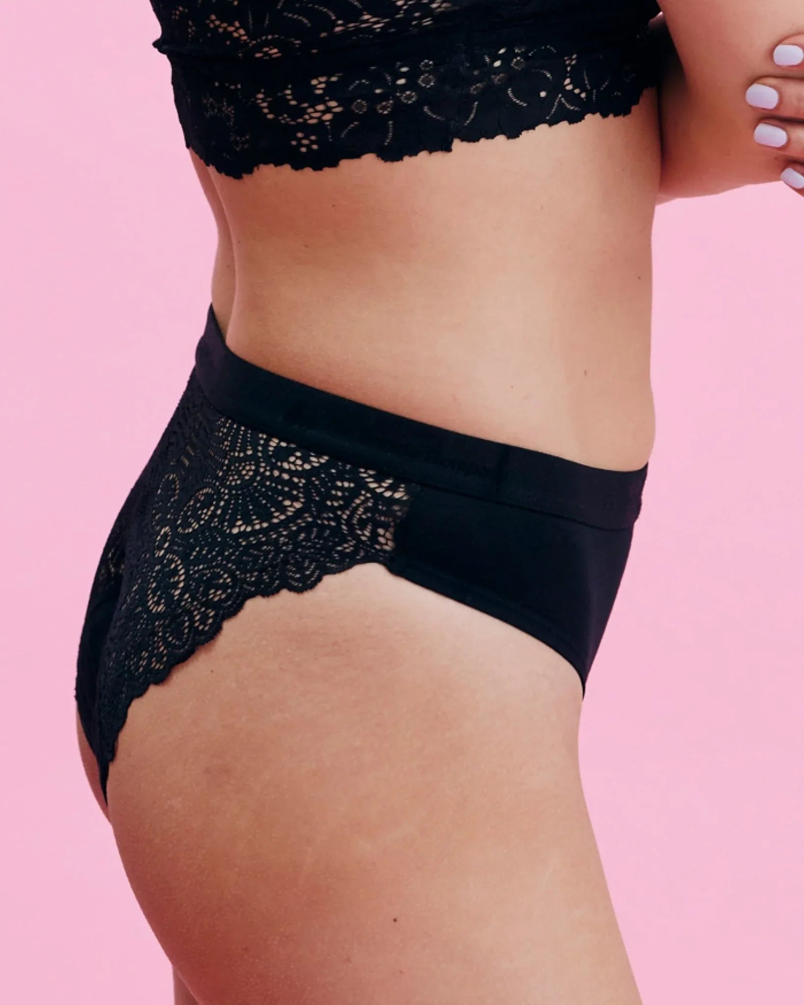 Period Panty – Ultra Strong – Slip LACE - The Female Company