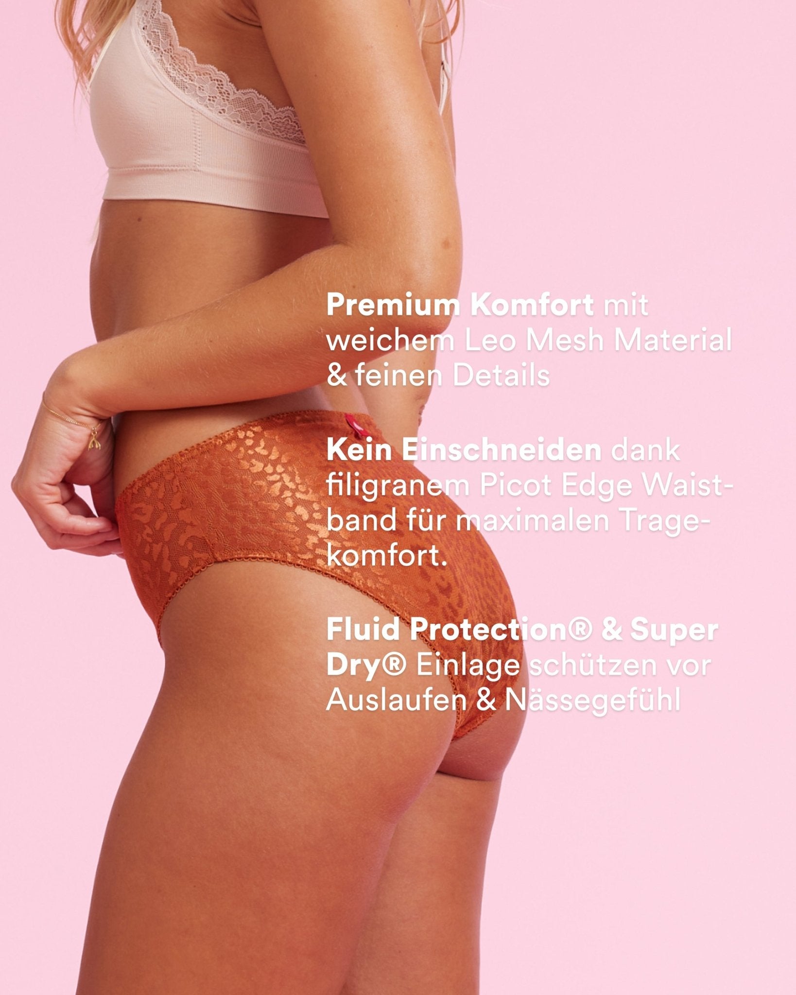 Leo Luxury Mesh Brief - Extra Strong