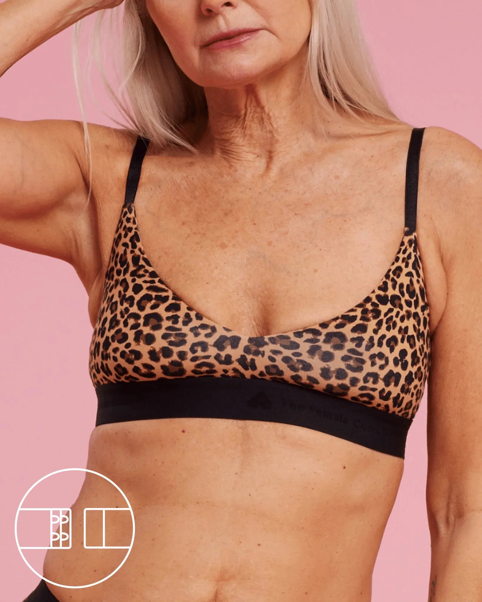 Nïpples Bralette - V-Shape LEO - The Female Company