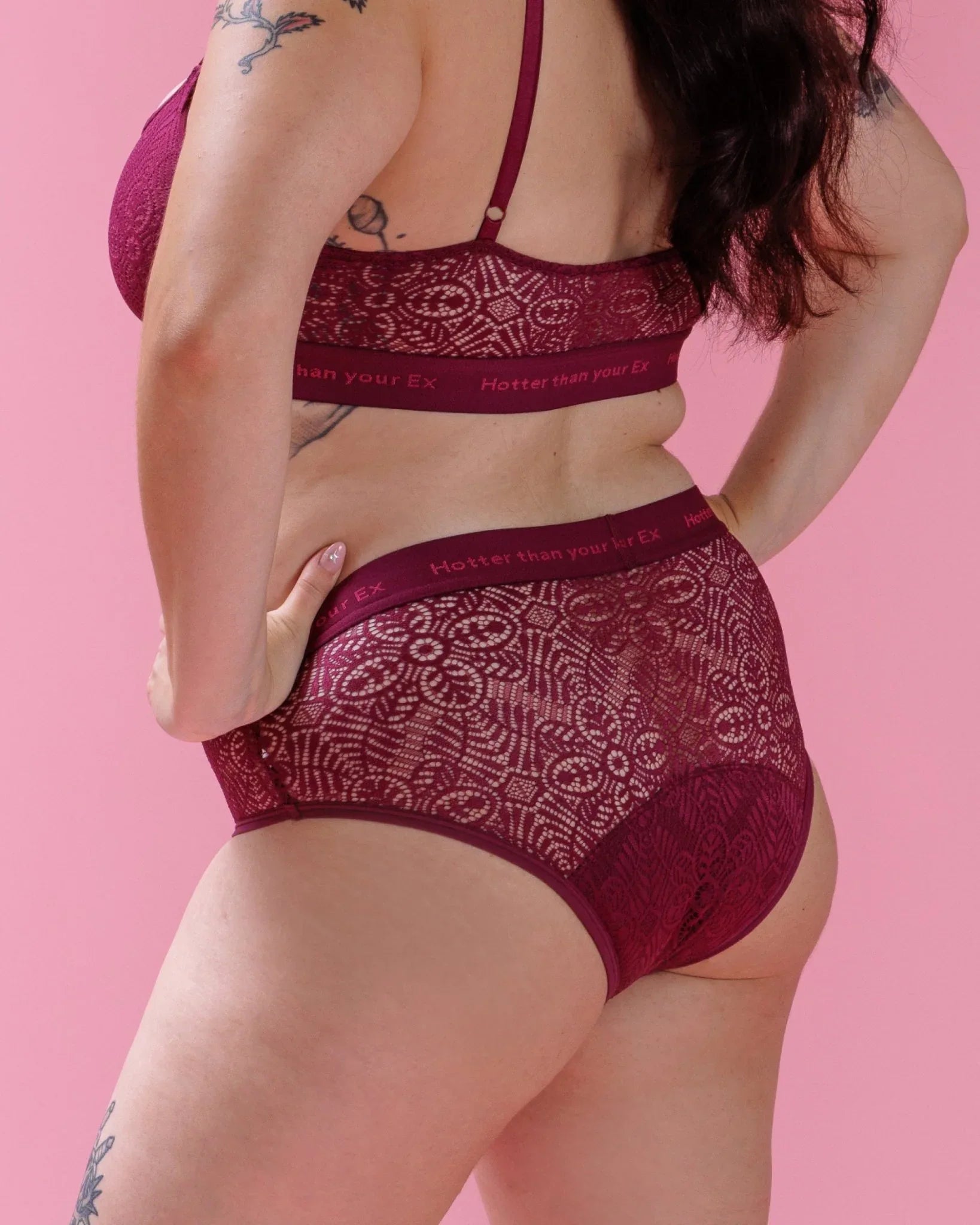 Period Panty – Ultra Strong – High Waist LACE - The Female Company