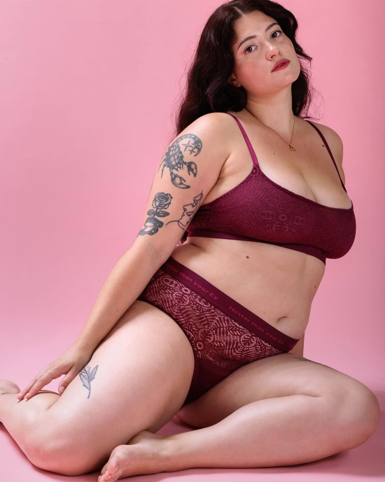 Period Panty – Ultra Strong – High Waist LACE - The Female Company