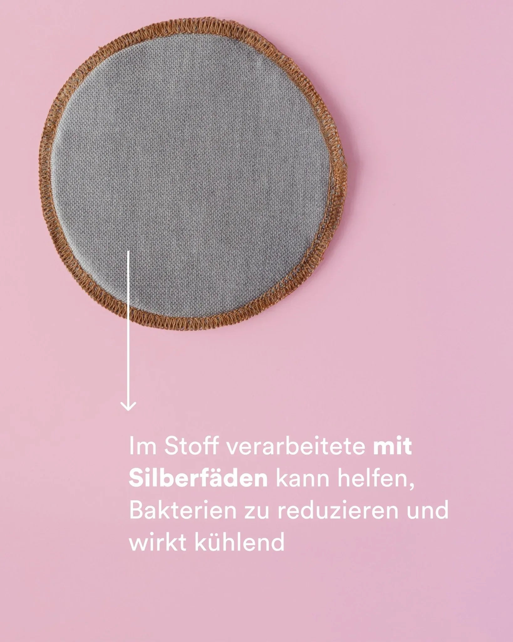 Washable Silver Nursing Pads - MammaPads - Medium