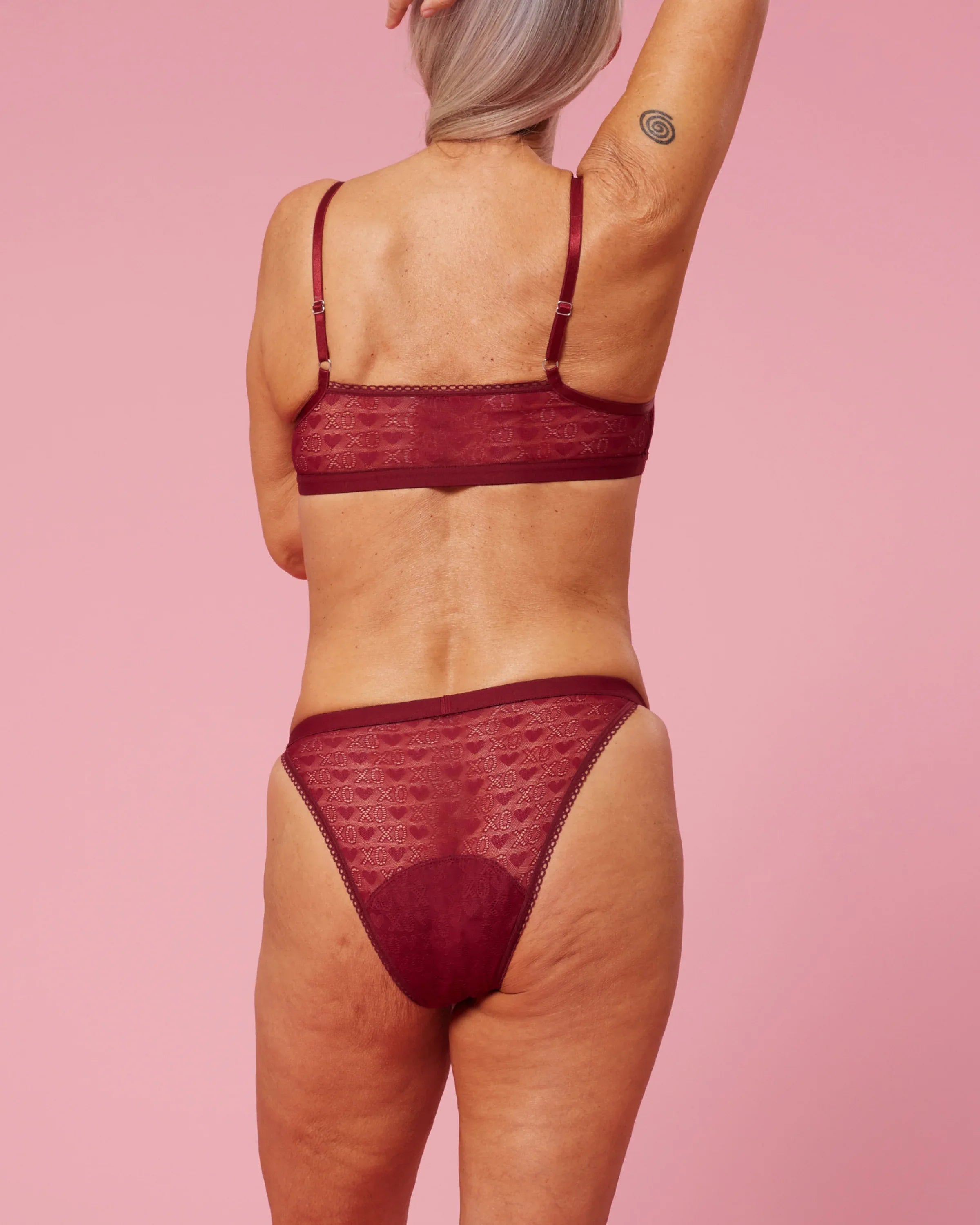 Period Panty – Medium - Slip Tape LACE - The Female Company