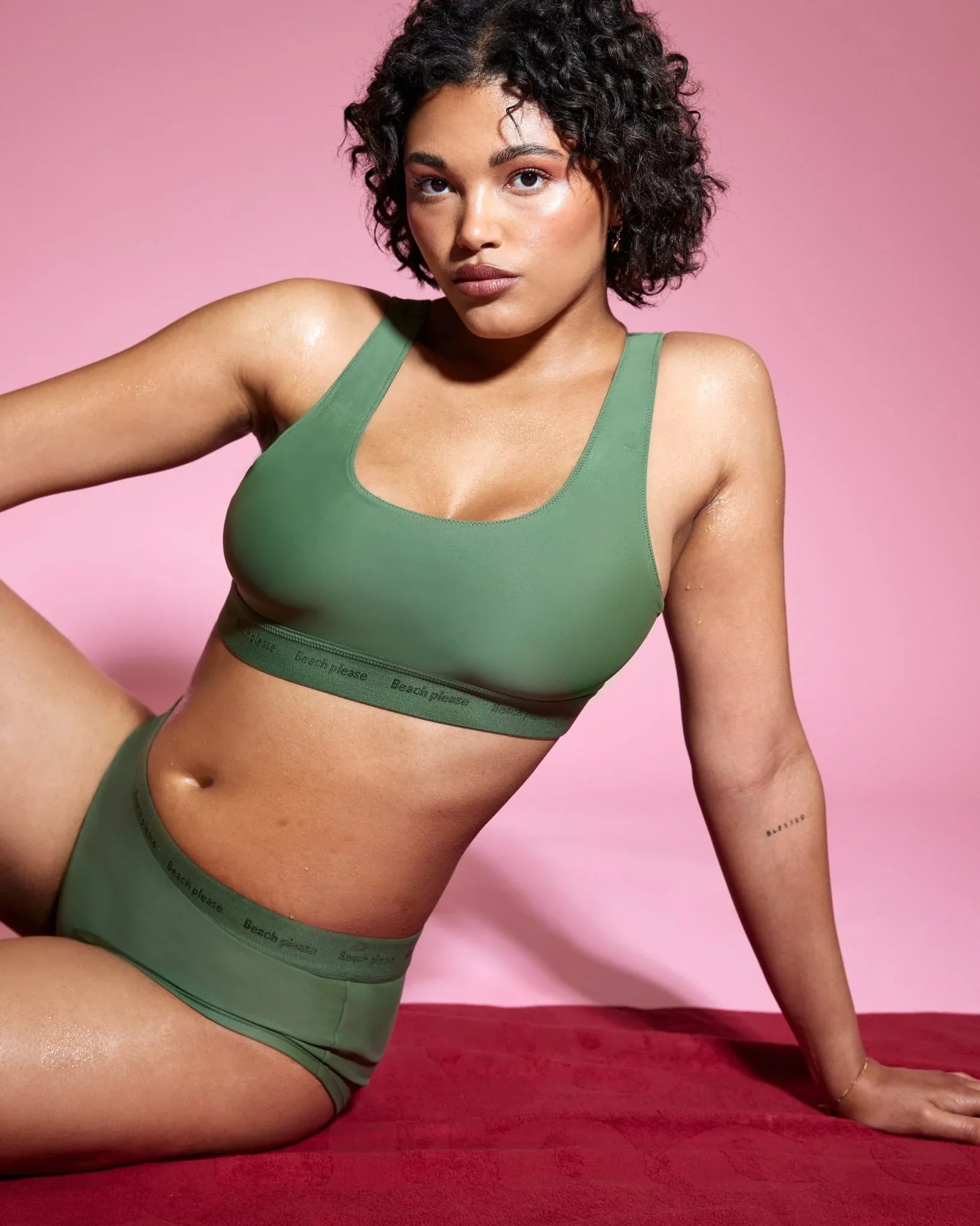 Set: Perioden Bikini Hipster - PERFORMANCE®️ & Bikinitop - The Female Company