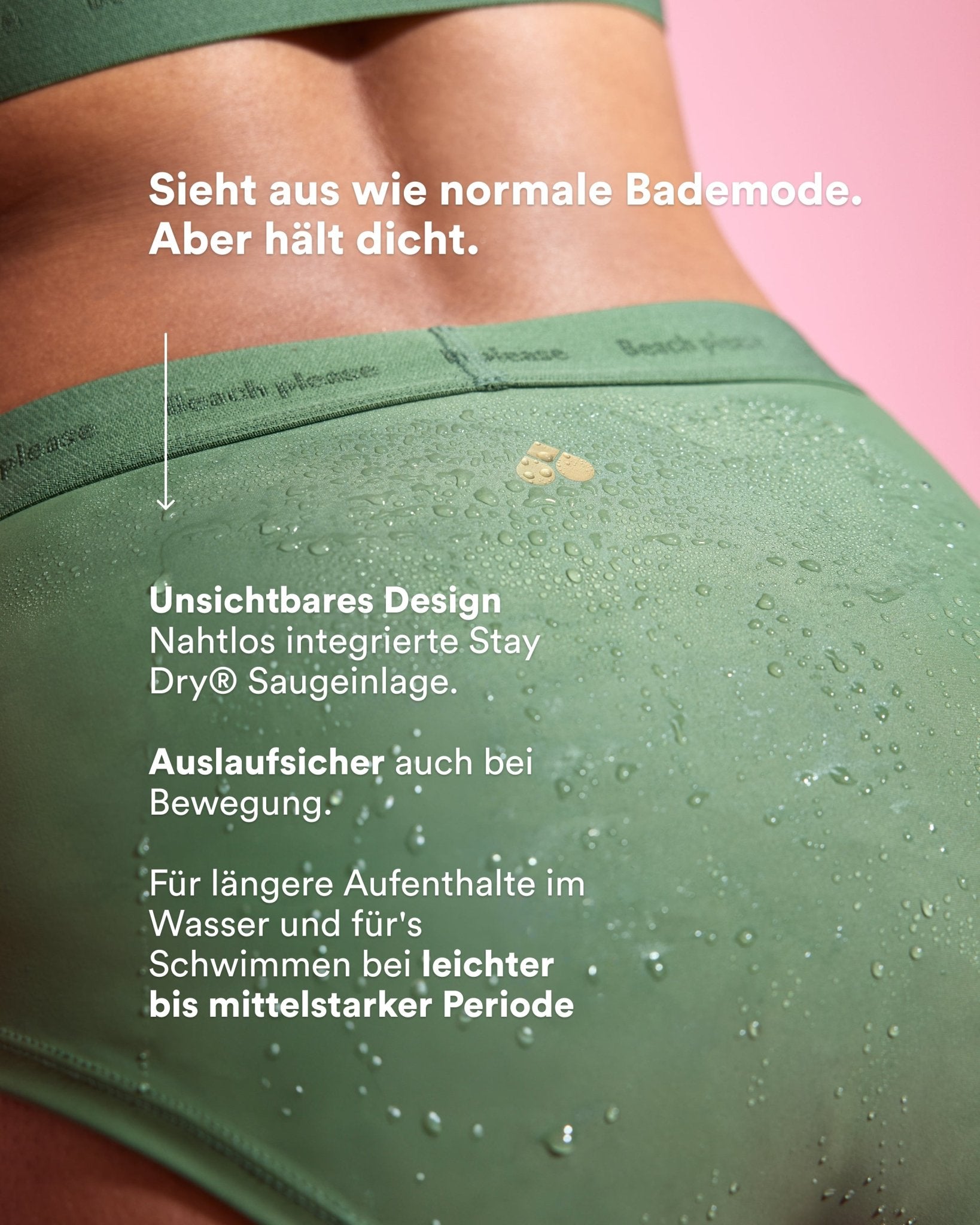 Set: Perioden Bikini Hipster - PERFORMANCE®️ & Bikinitop