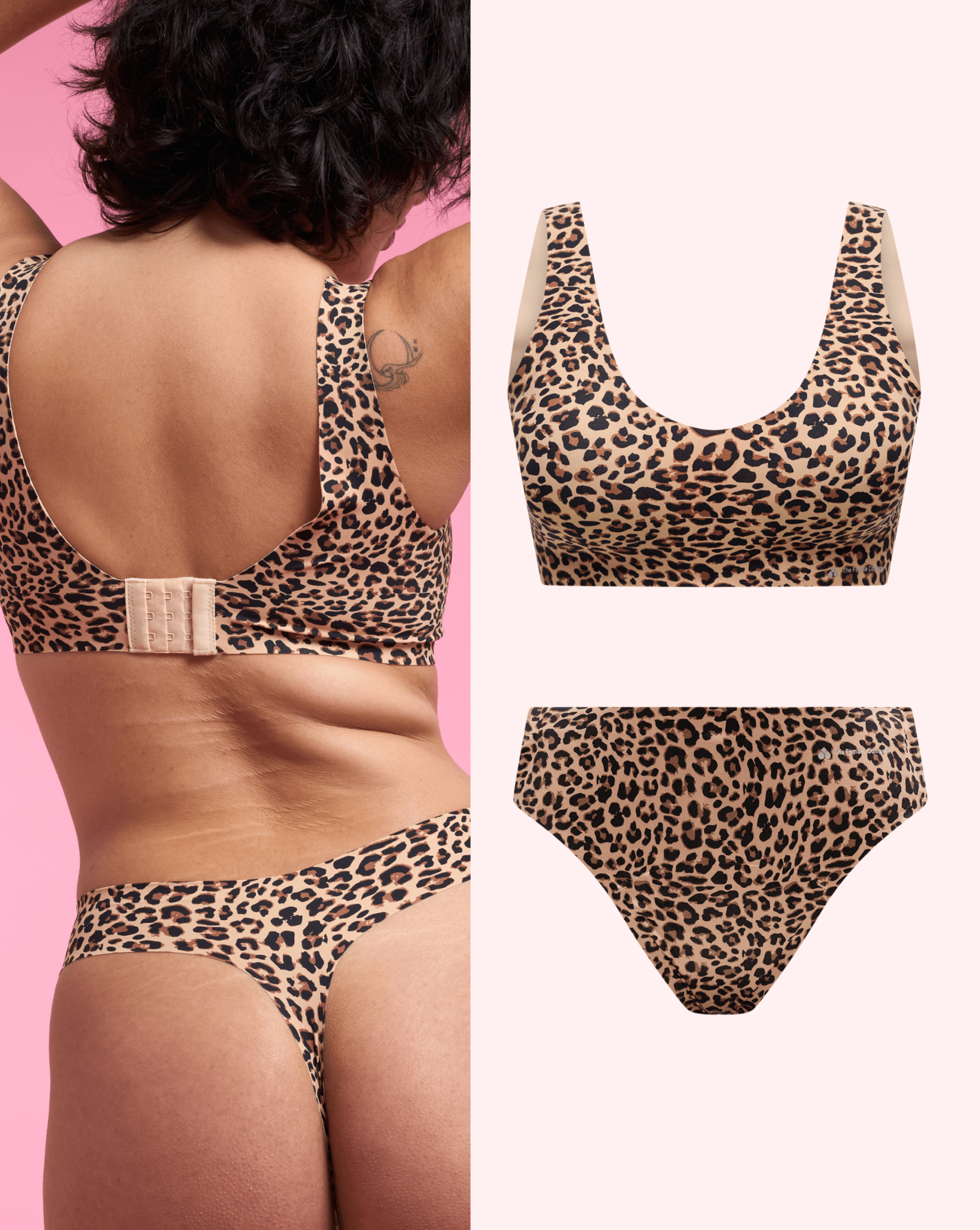 SET: Seamless Comfort Thong & Bralette