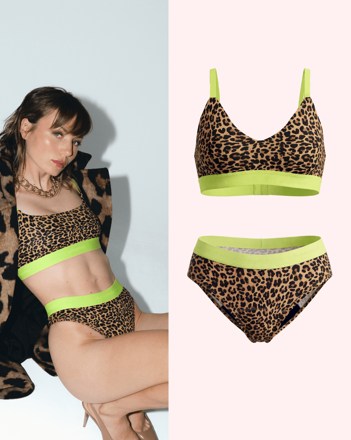 Set: LEO Bralette & Slip - Extra Strong