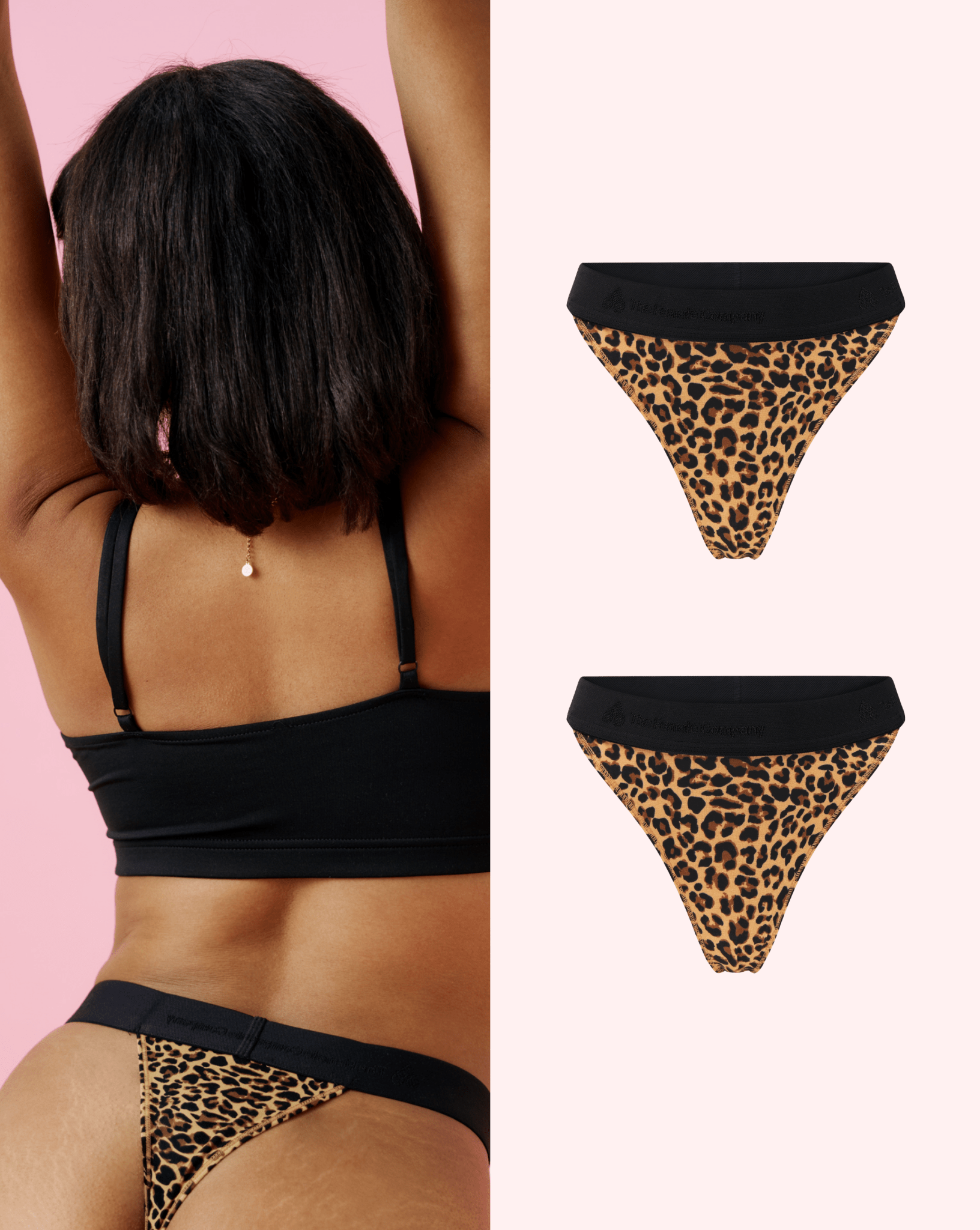 SET: 2x Underwear - Thong LEO BASIC
