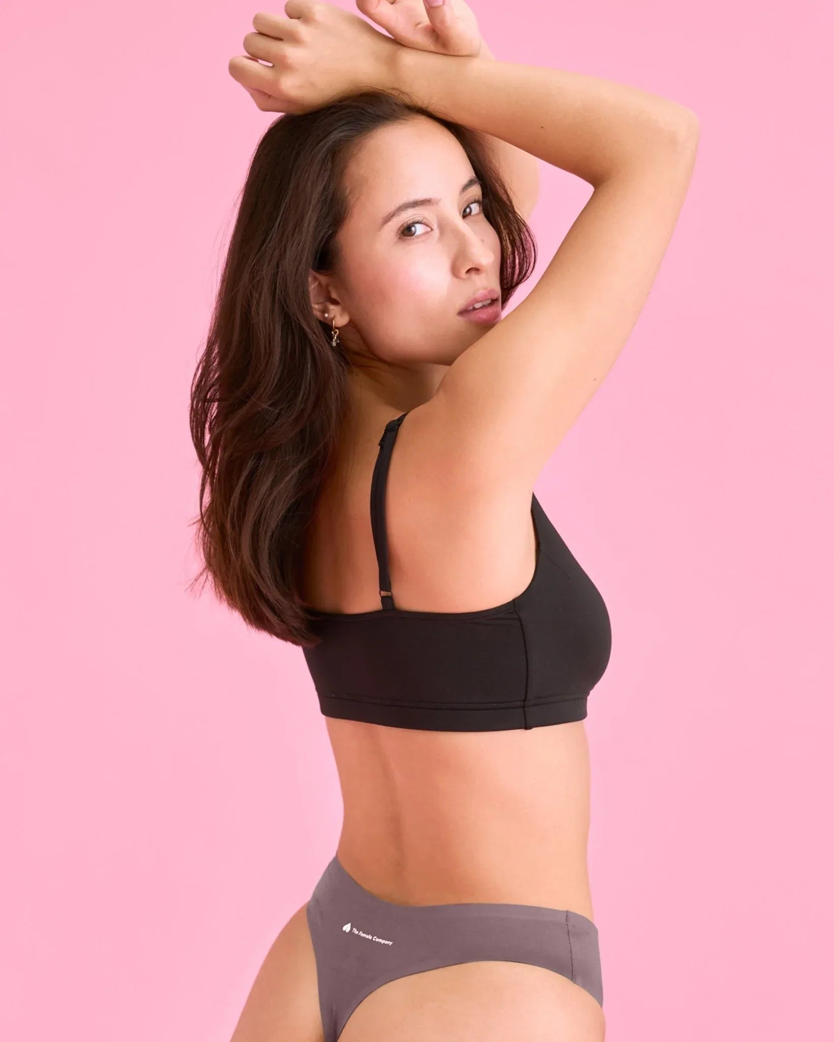 Period Panty – Medium - Tanga Seamless LACE - The Female Company