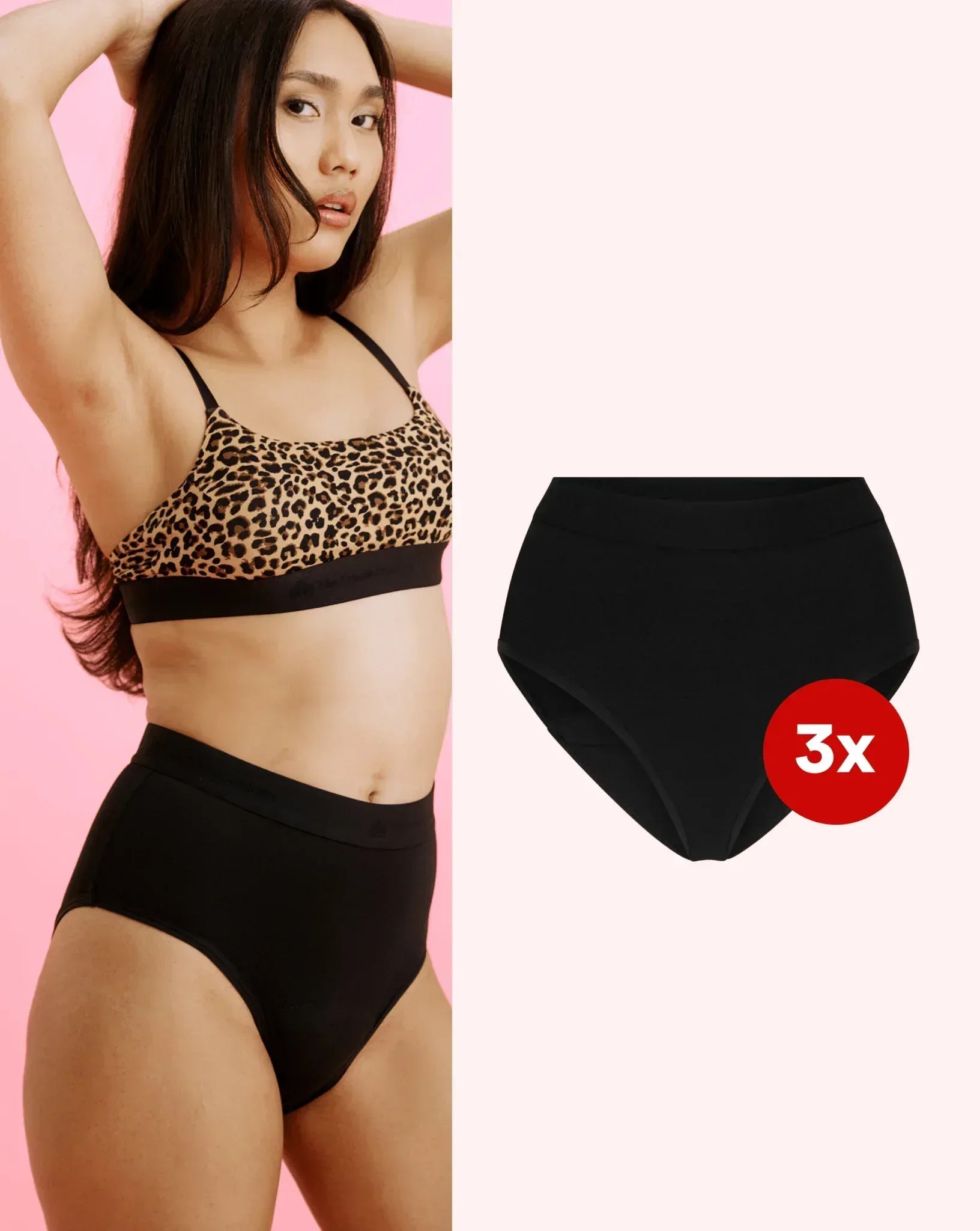 Set: 3x Period Panty – Extra Strong – High Waist
