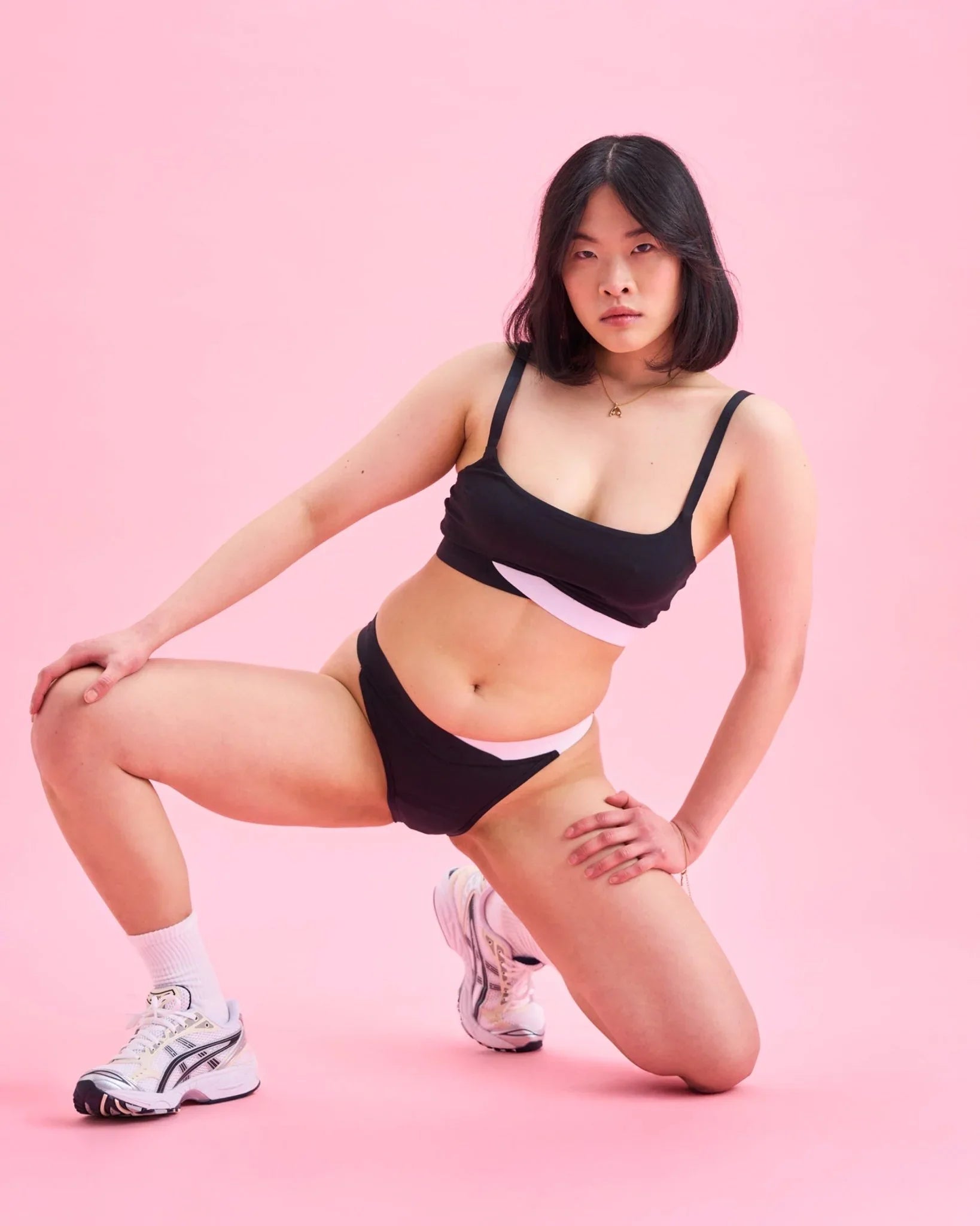 Set: Nïpples Bralette & Period Panty – Slip - V-Cut - The Female Company