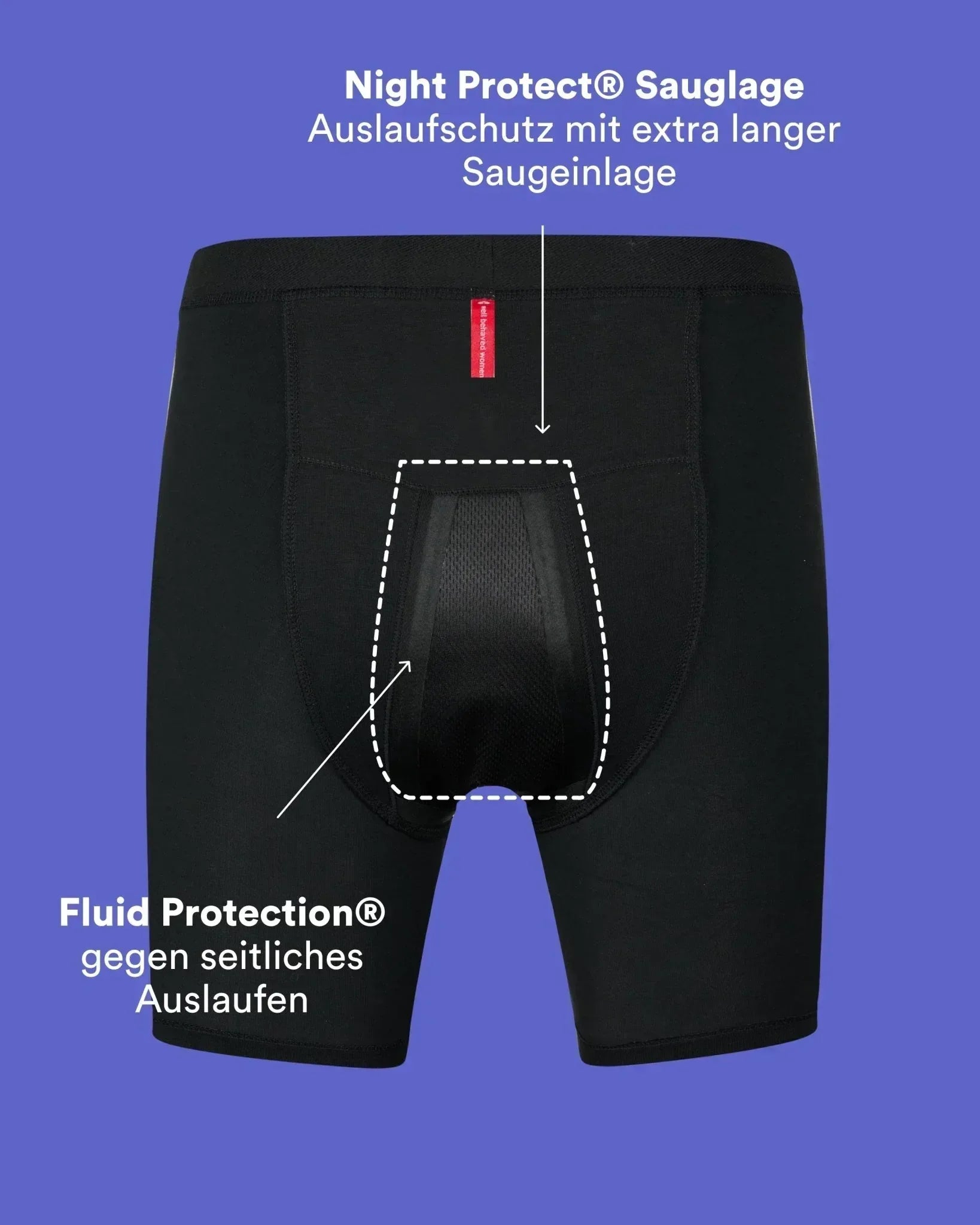 Sleep Long-Shorts Organic Cotton - Extra Strong