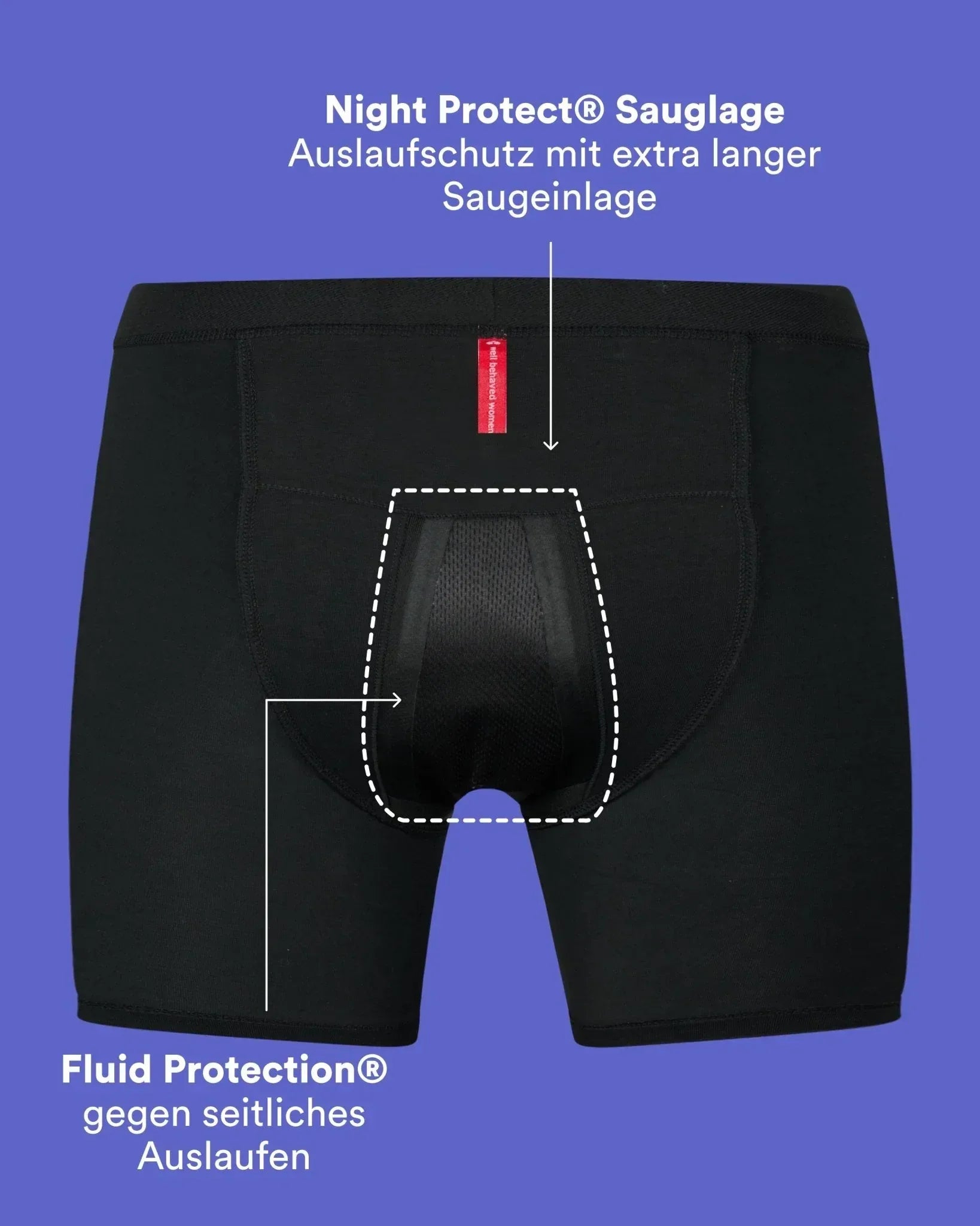 Sleep Shorts Organic Cotton - Ultra Strong