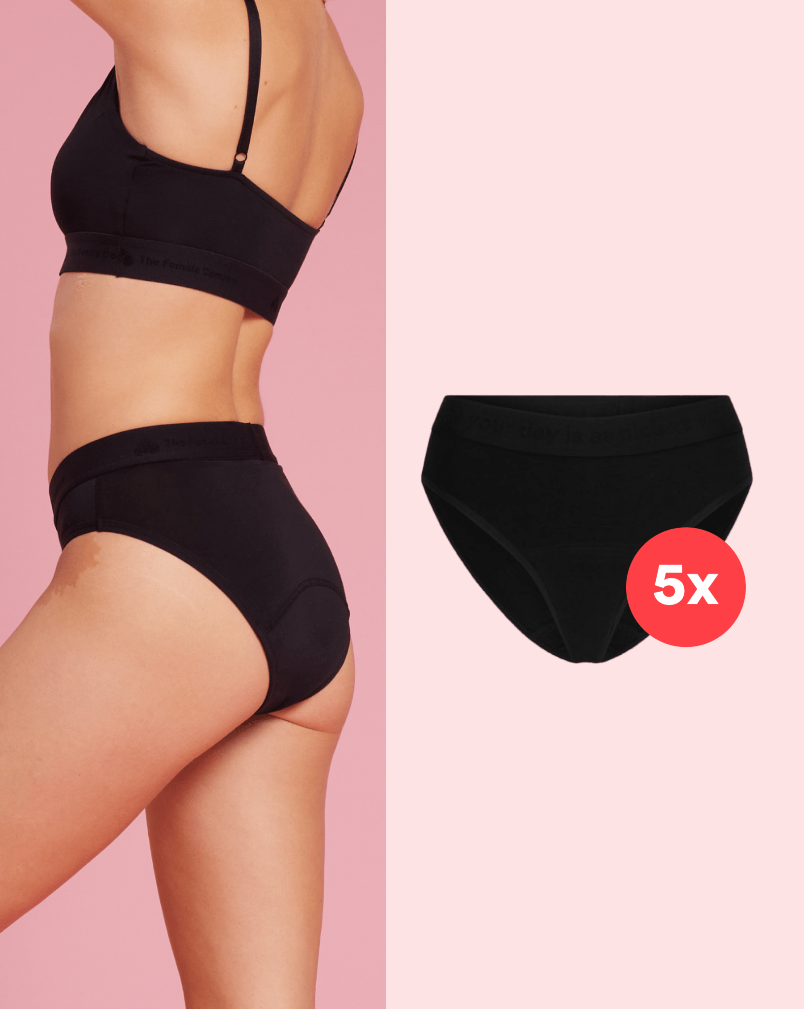 Set: 5x Period Panty – Slip