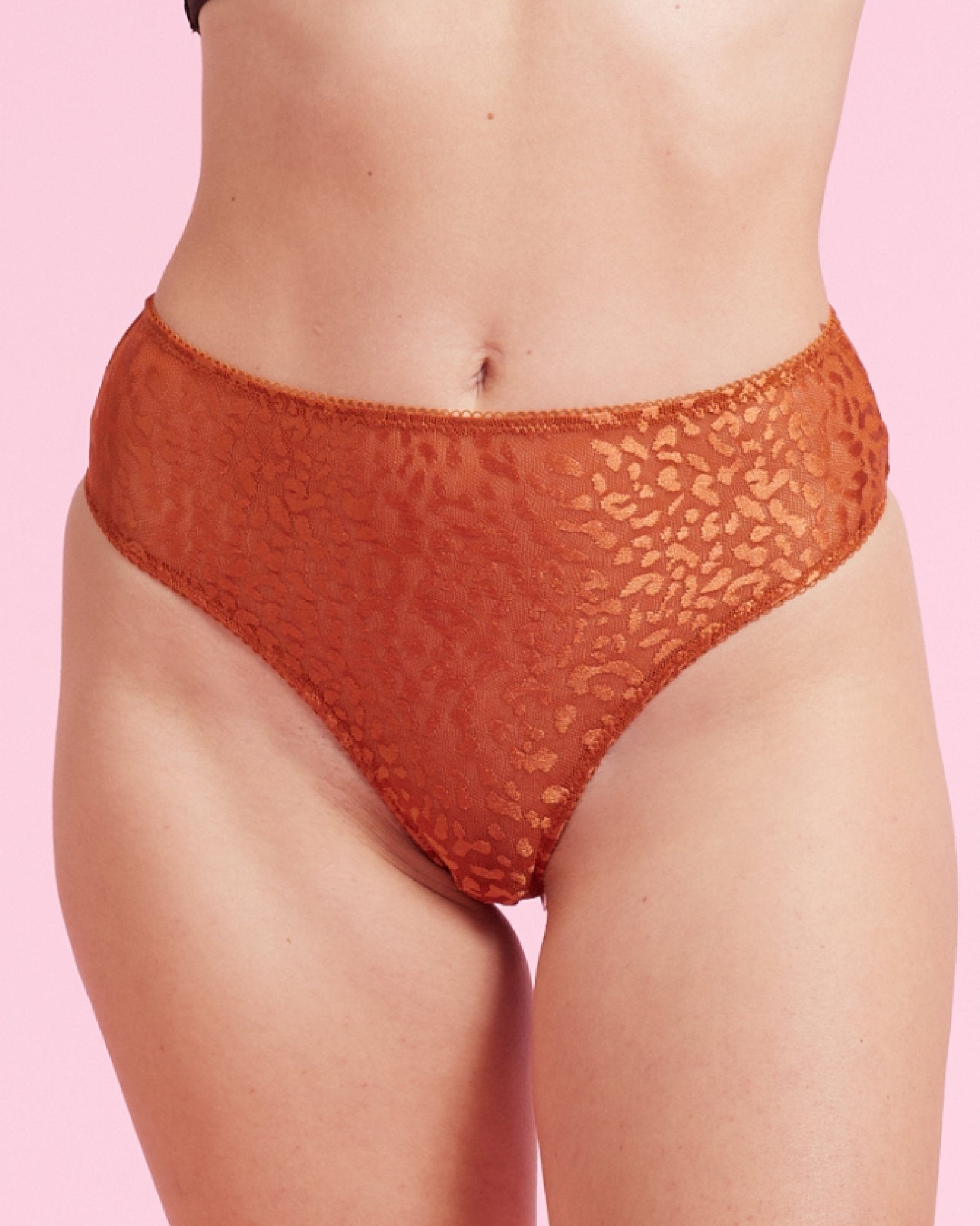 Leo Luxury Mesh Slip - Unterwäsche