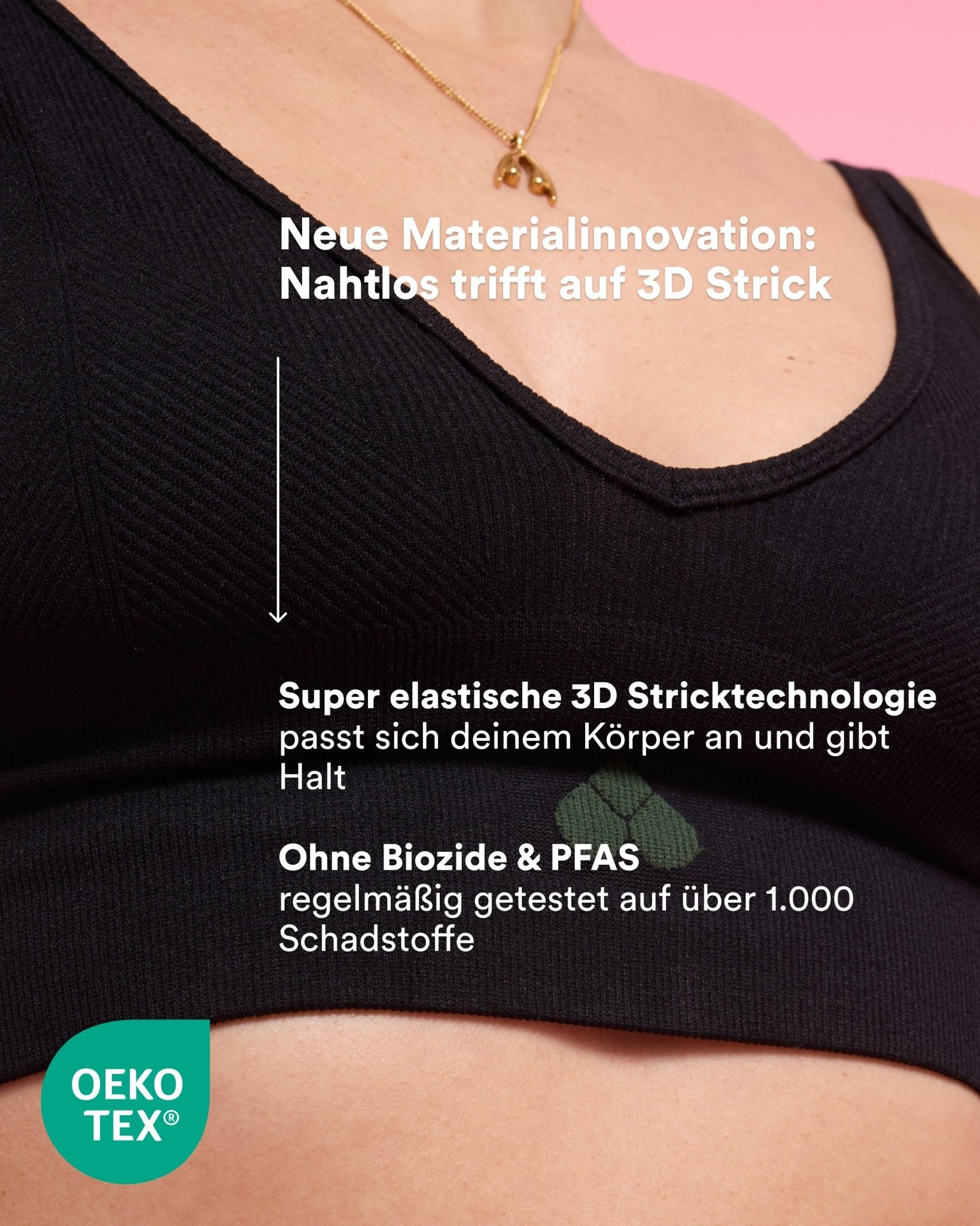 Set: Bralette & Slip – Seamless Ripp Unterwäsche