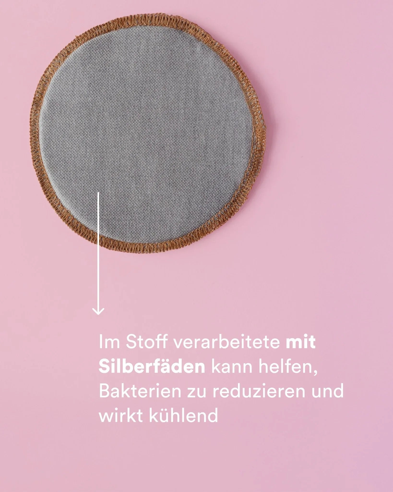 Waschbare Silber-Stilleinlagen - MammaPads – Medium - 2er-Pack - The Female Company