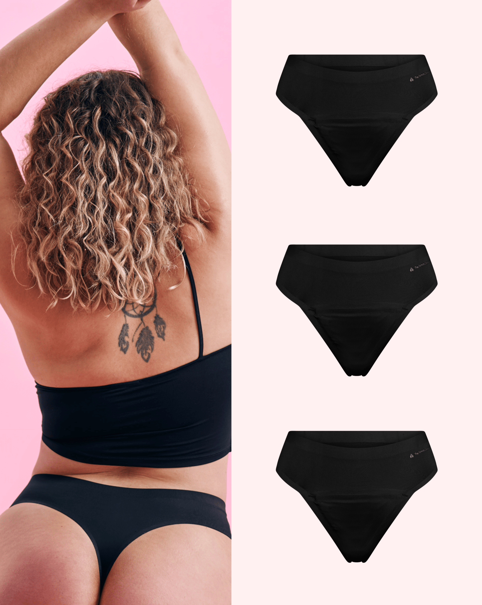Multipack: 3x Seamless Tanga