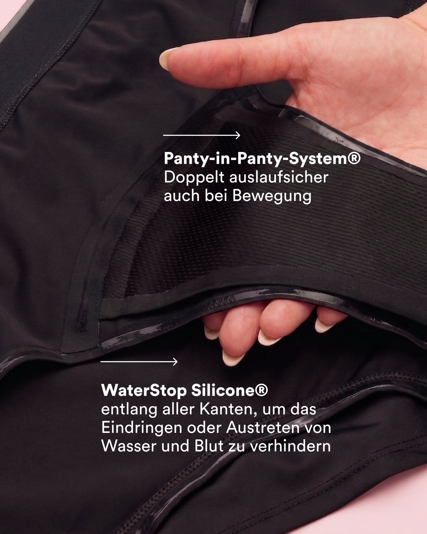Set: Bikinitop & Perioden Bademode V-Shorts ACTIVE