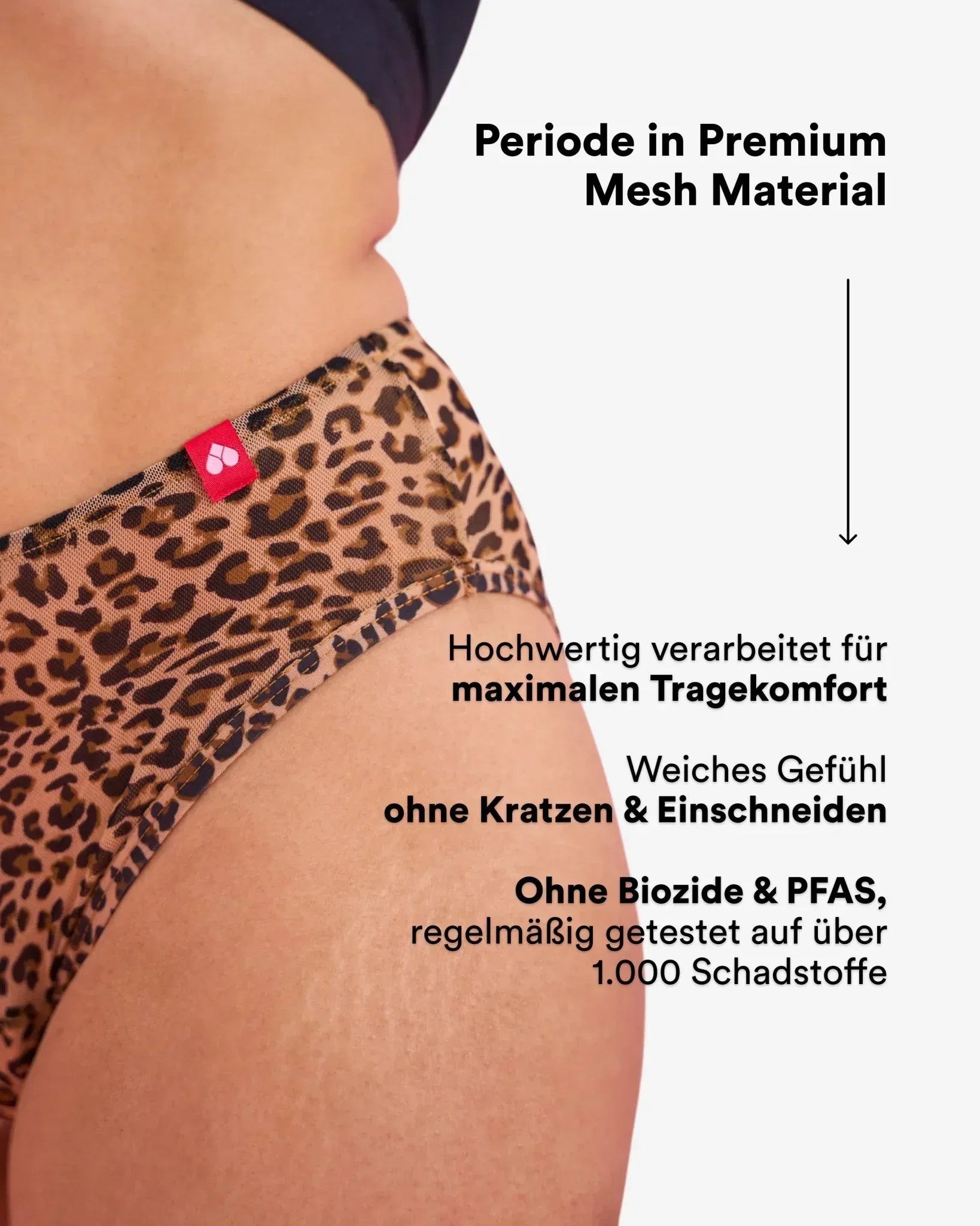 Period Panty – Medium – Tanga MESH - The Female Company