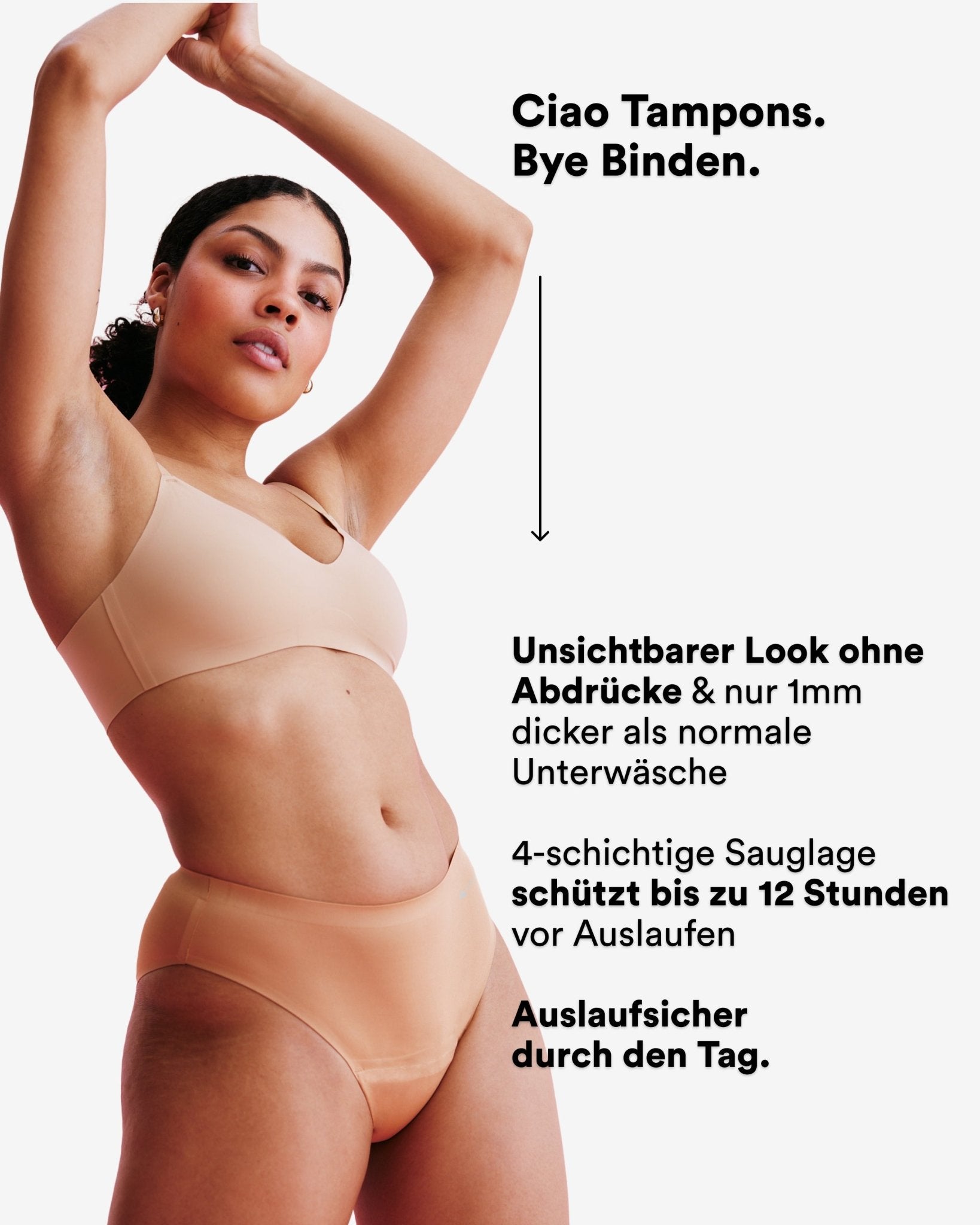 Period Panty – Extra Strong – Slip SEAMLESS