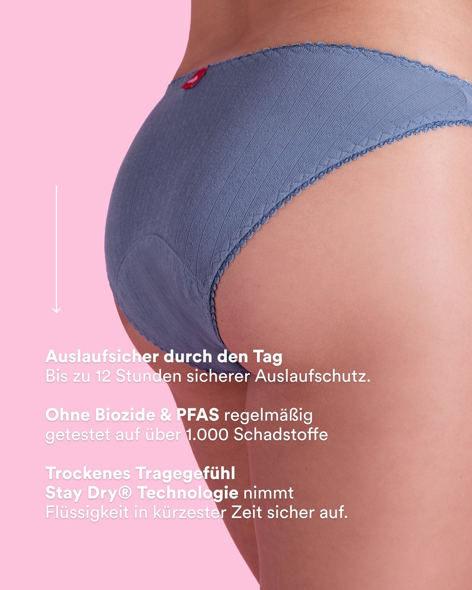 Set: Pointelle Cropped Top & Brief - Extra Strong