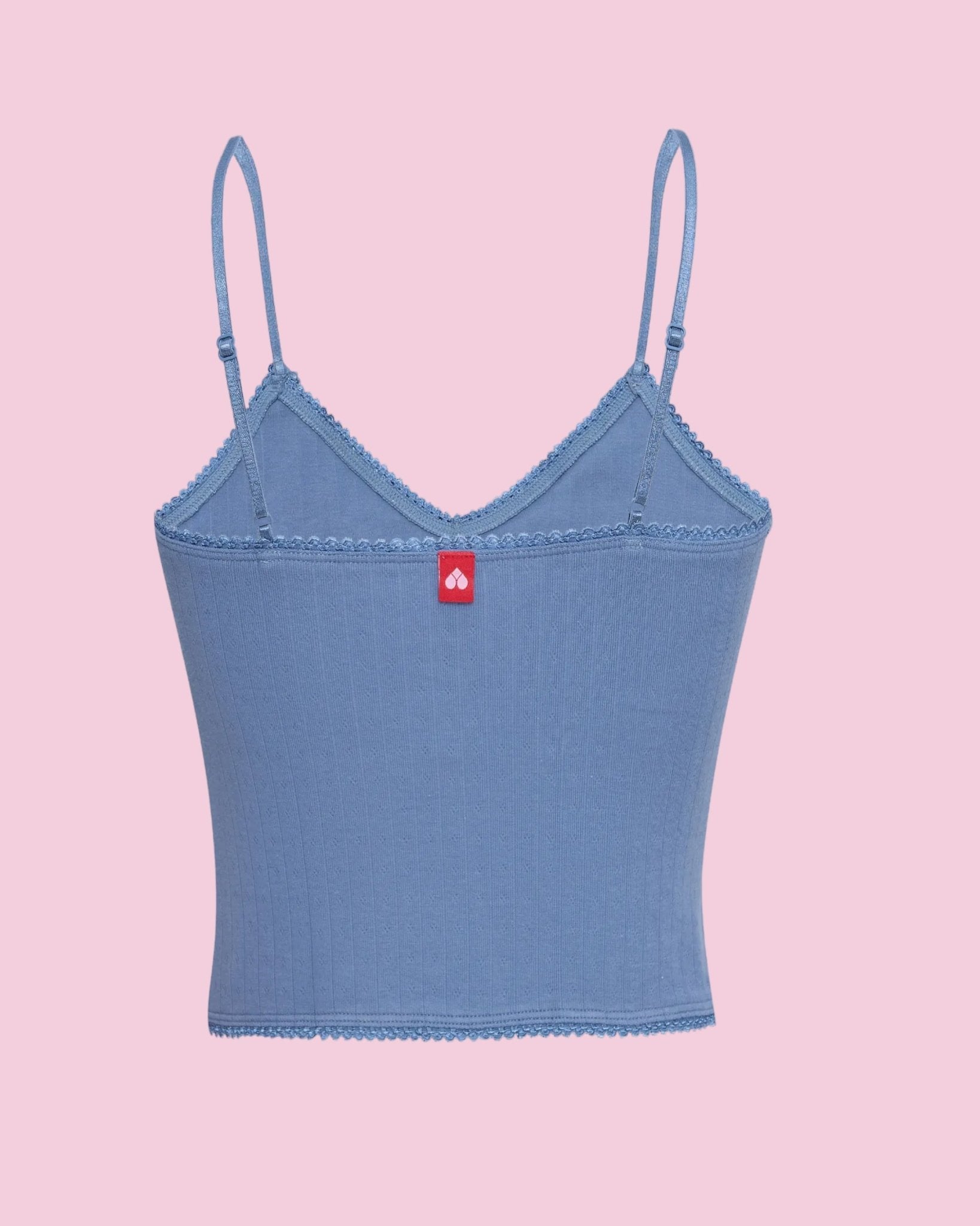 Pointelle Cropped Top