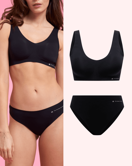 Set: Seamless Comfort Slip & Bralette