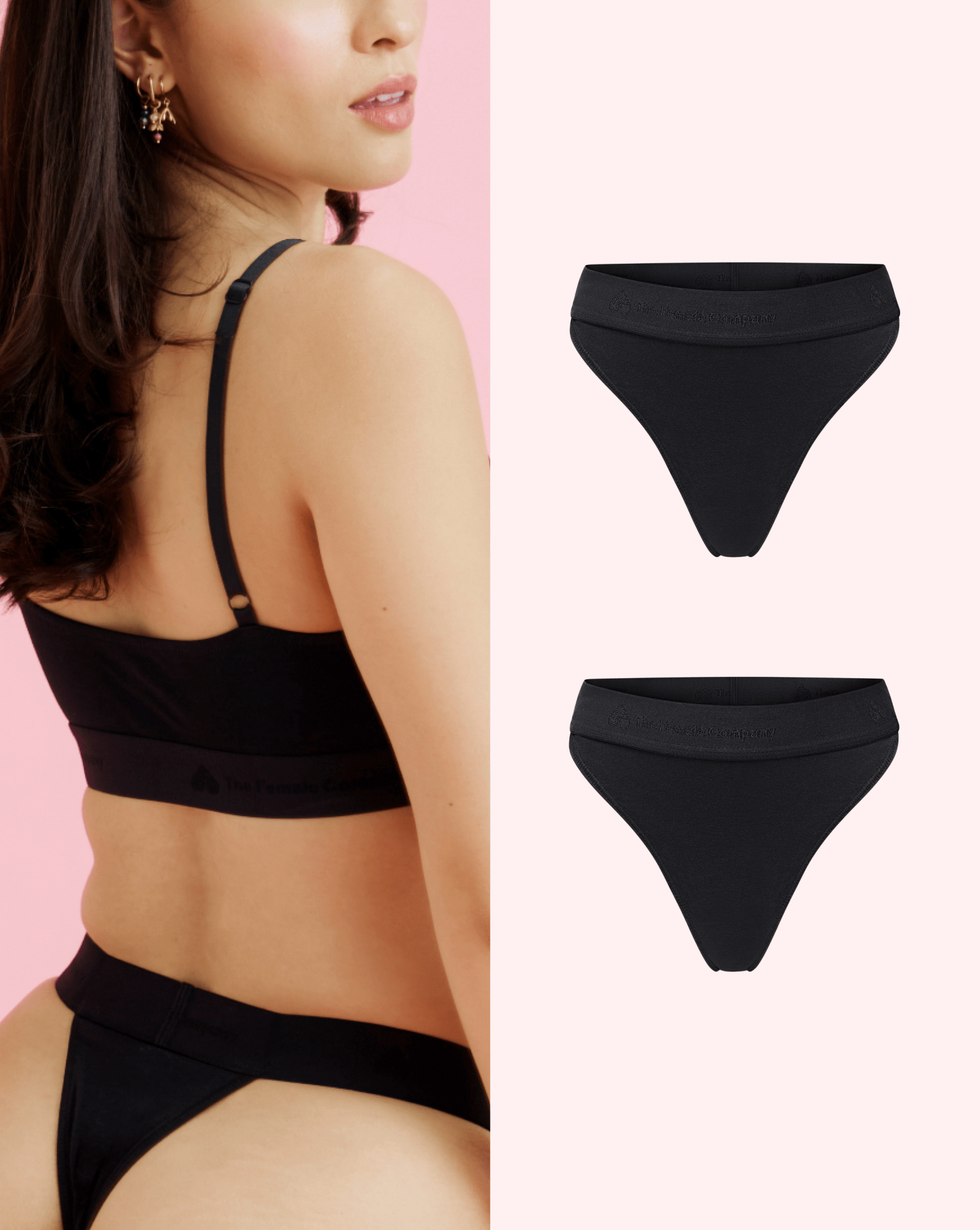 SET: 2x Underwear - Thong BASIC