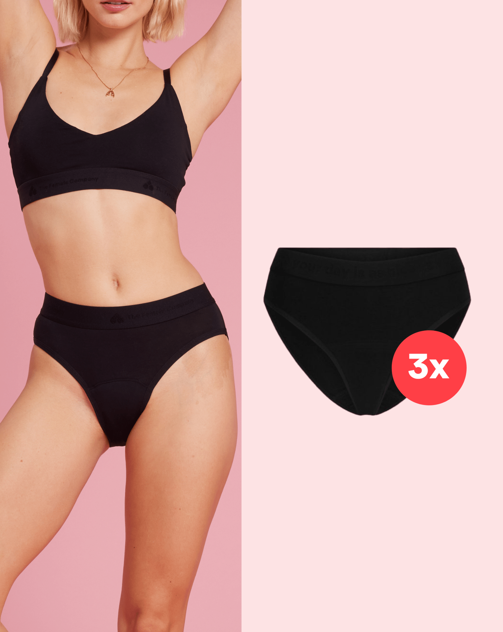 Set: 3x Period Panty – Extra Strong – Slip