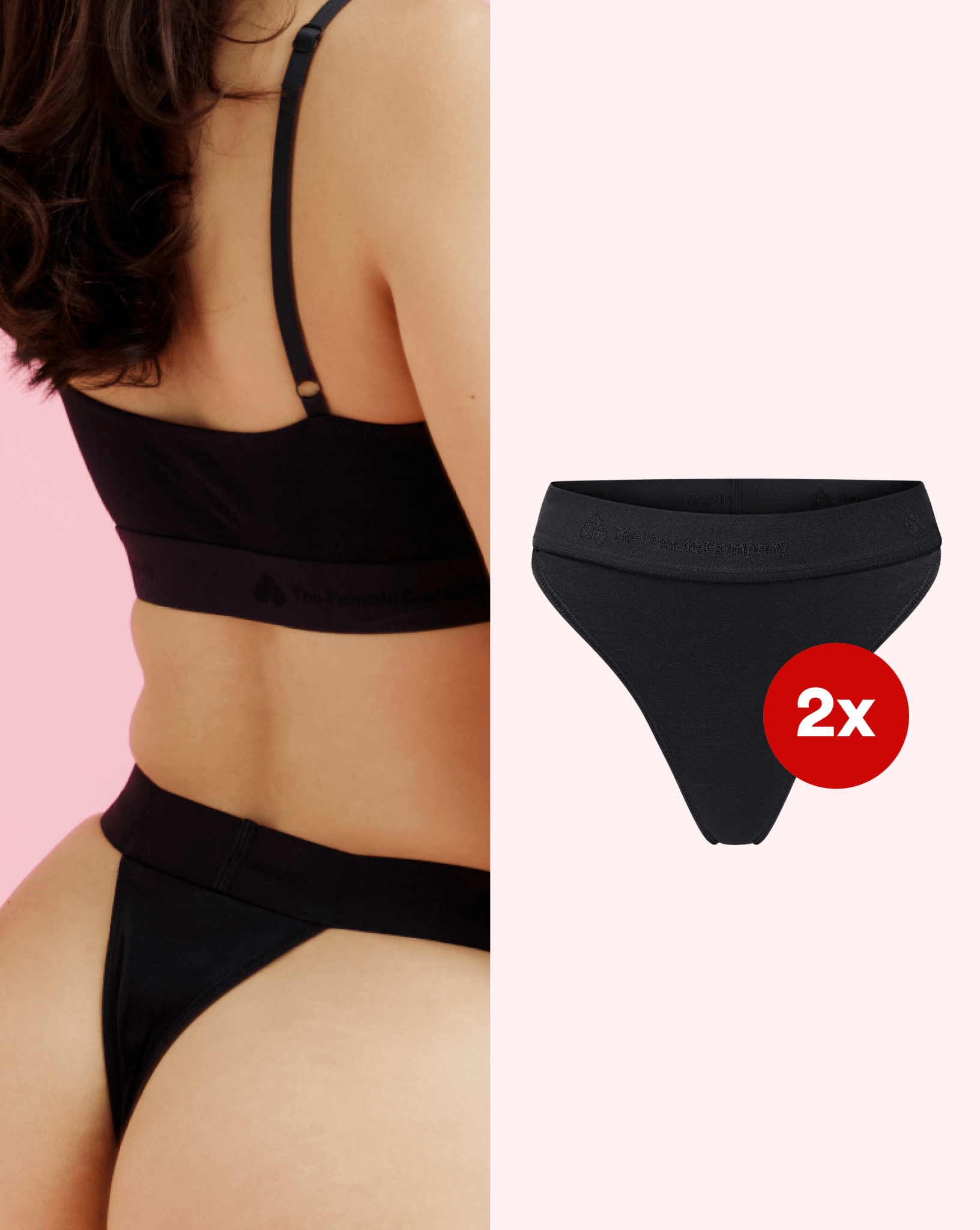 SET: 2x Underwear - Thong BASIC