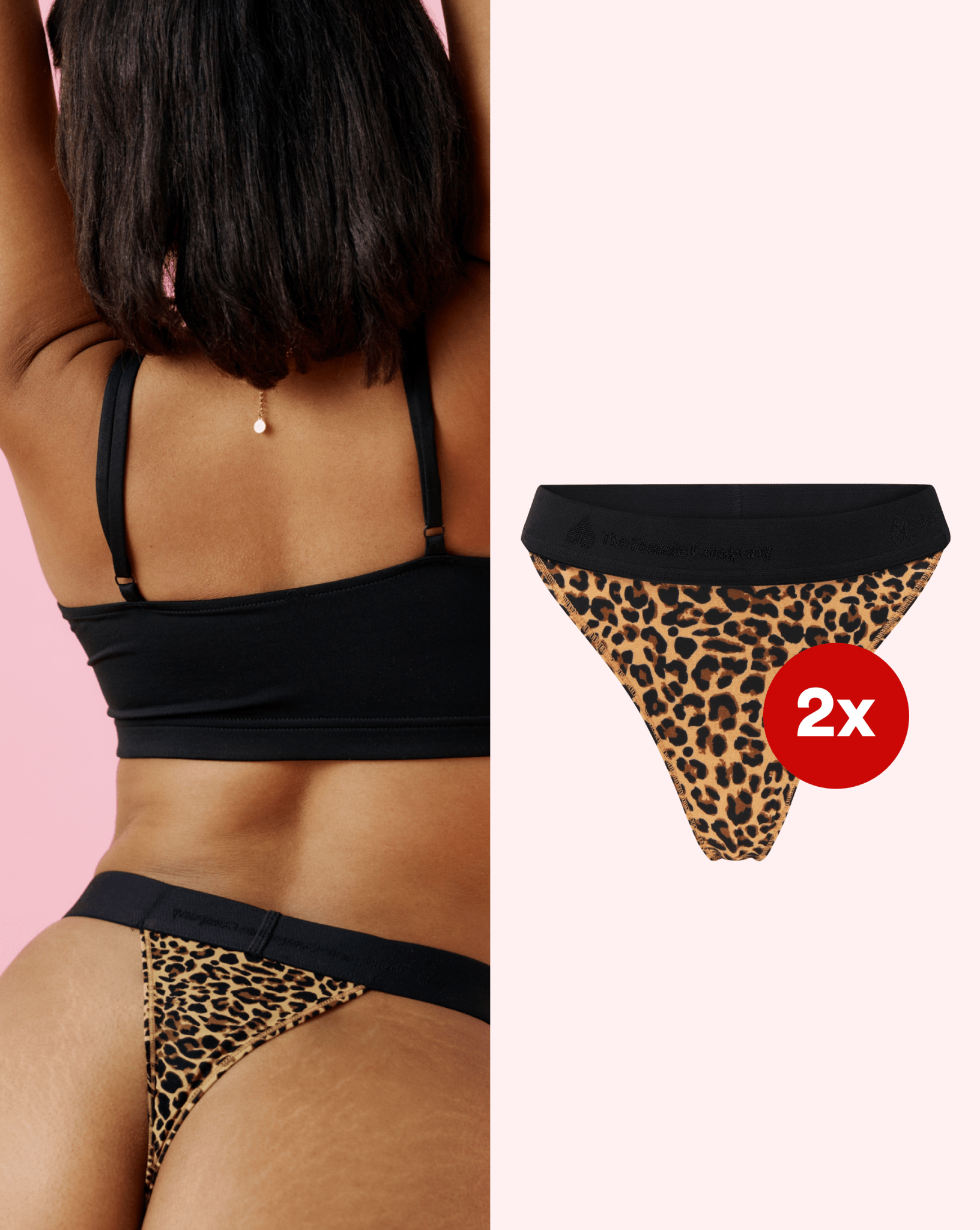 SET: 2x Underwear - Thong LEO BASIC
