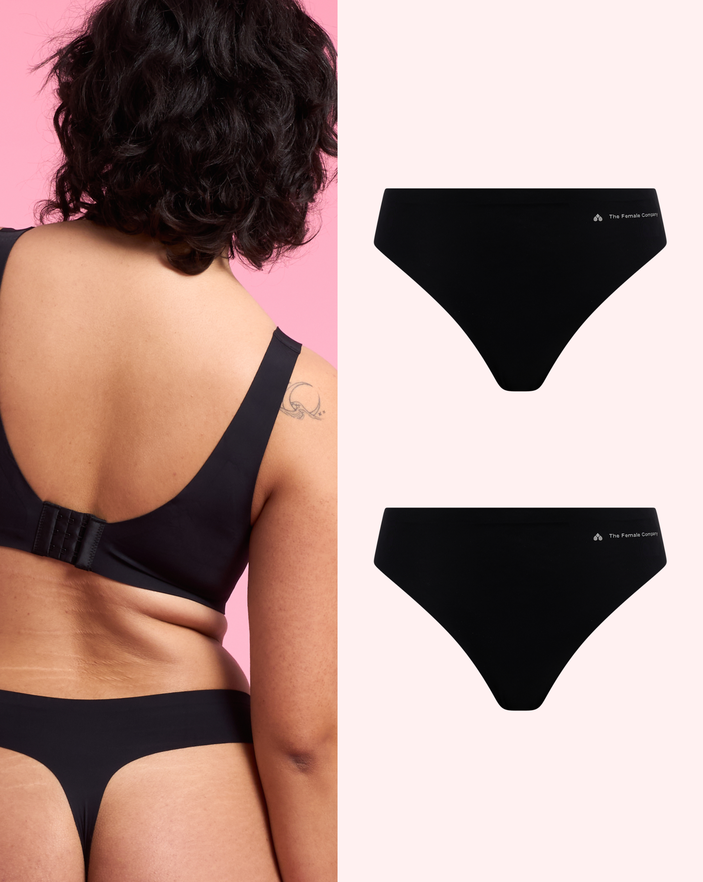 Doppelpack: Tanga – Seamless Comfort Unterwäsche
