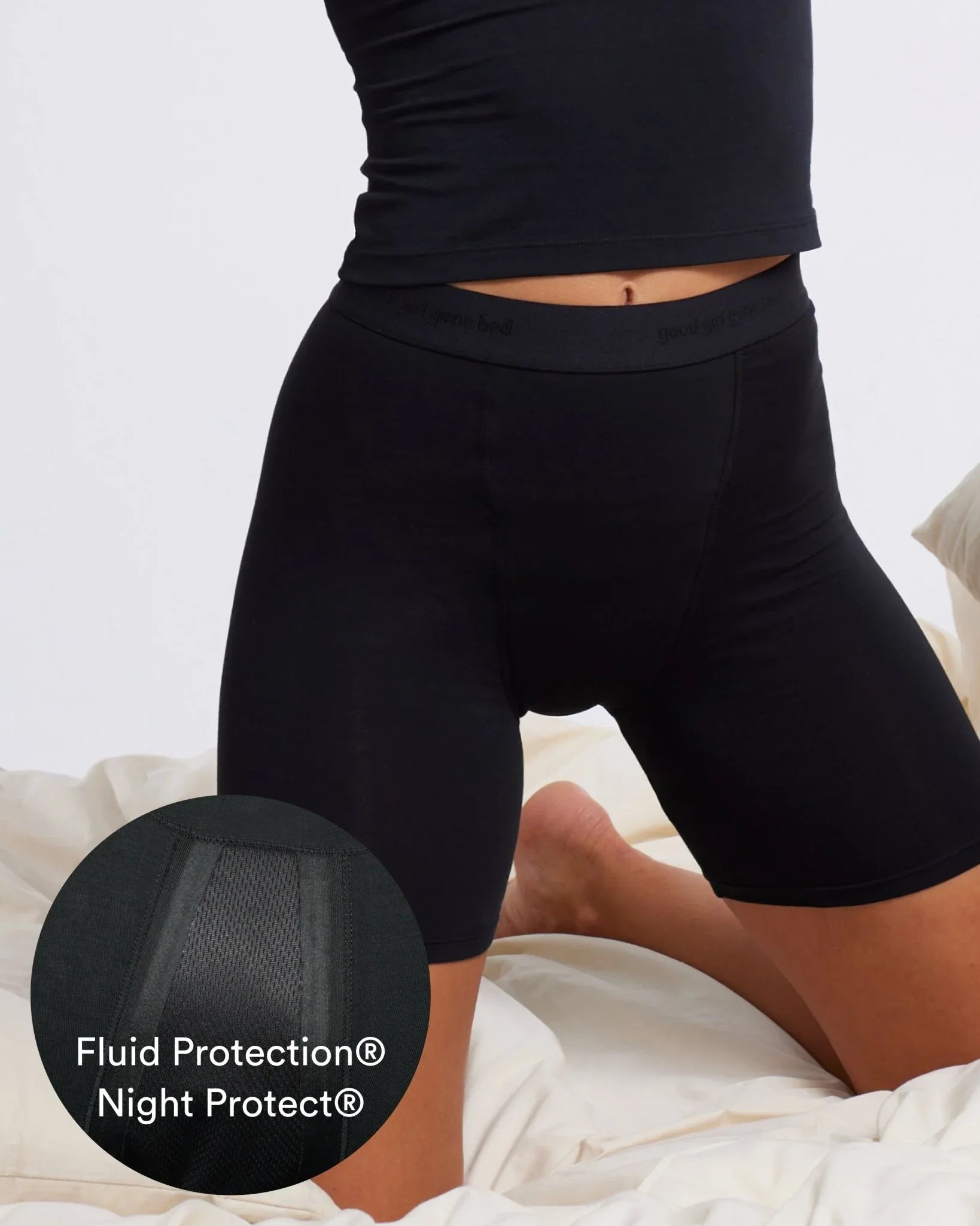 Sleep Long-Shorts Organic Cotton - Extra Strong - The Female Company