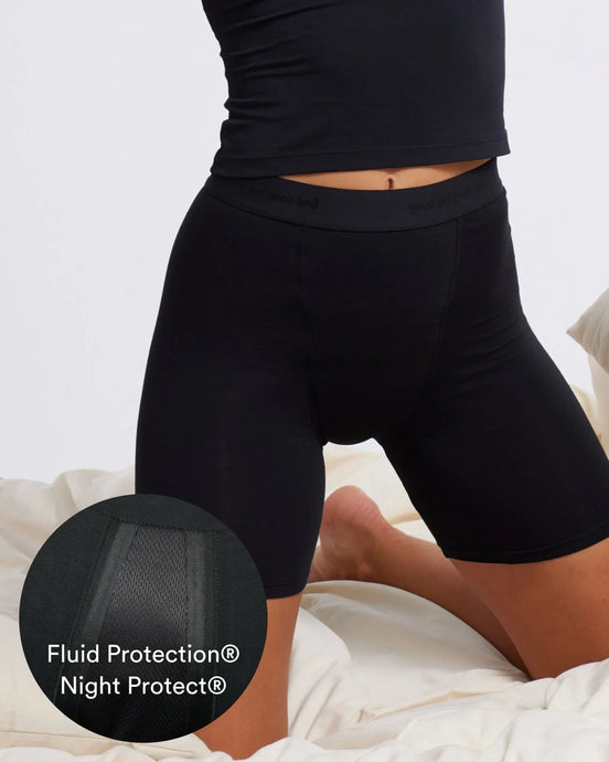 Sleep Long-Shorts Organic Cotton - Extra Strong - The Female Company
