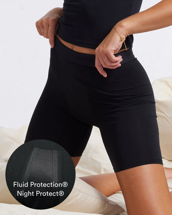 Sleep Long-Shorts Organic Cotton - Ultra Strong - The Female Company