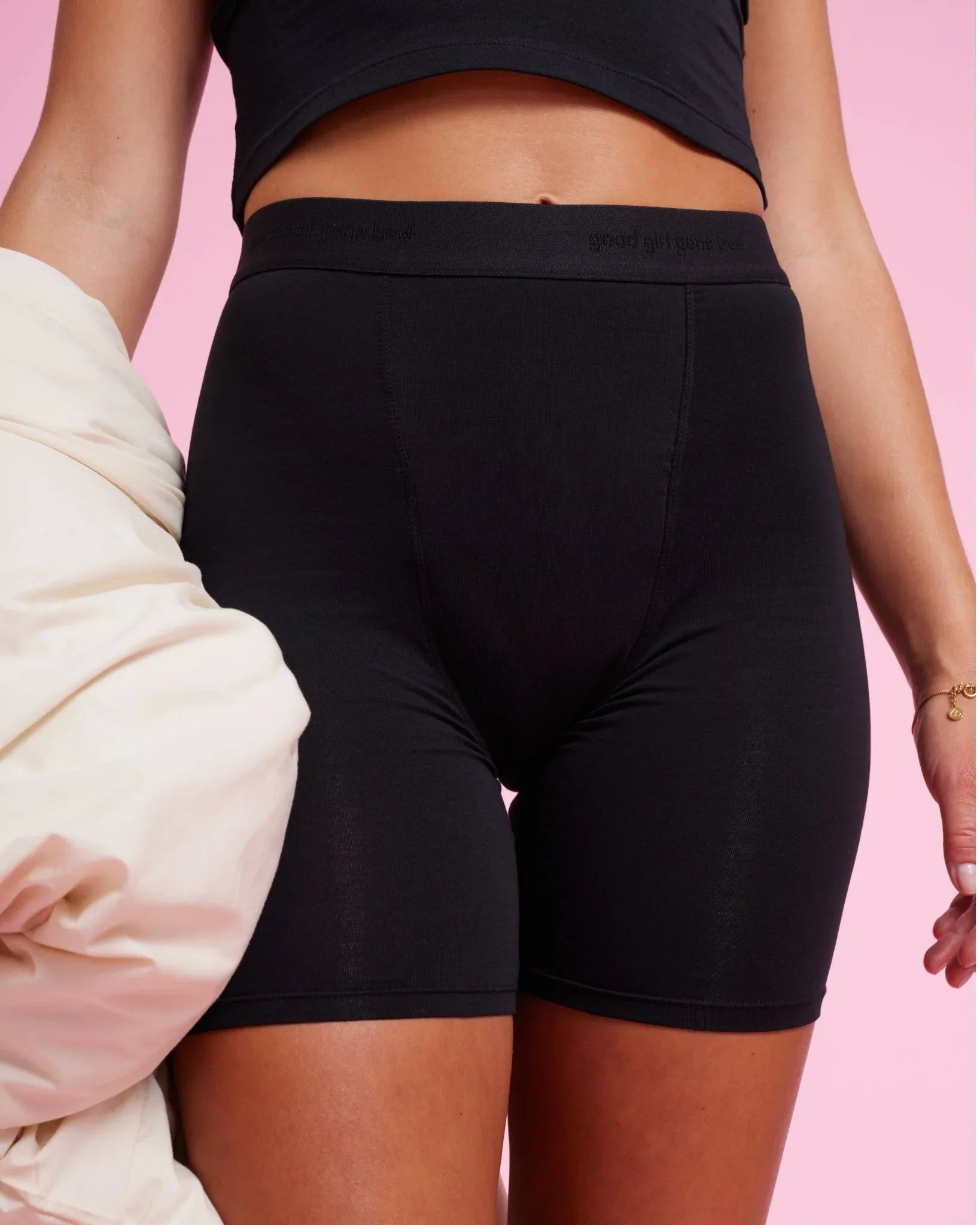 Sleep Long-Shorts Organic Cotton - Ultra Strong - The Female Company