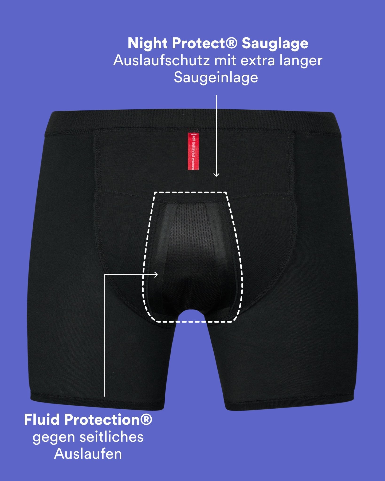 Sleep Shorts Organic Cotton - Ultra Strong