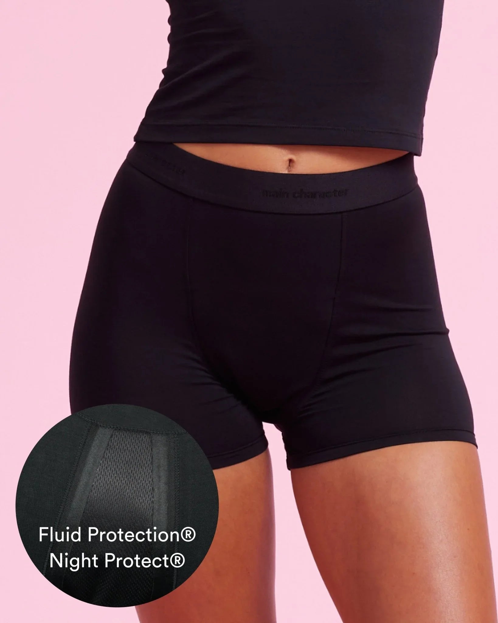 Sleep Shorts Organic Cotton - Ultra Strong - The Female Company